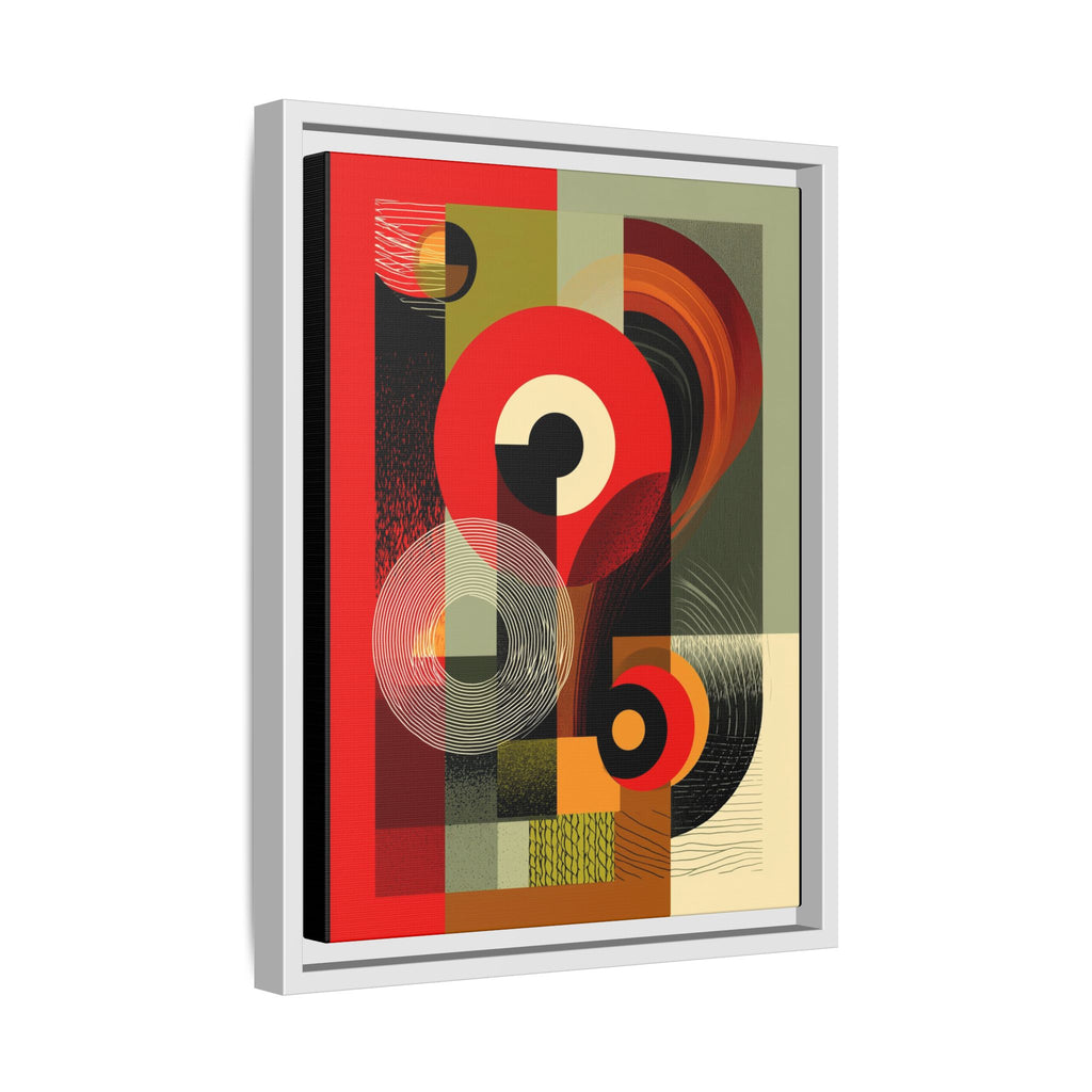 Chromatic Geometrics: Abstract Constructivist Composition, Modernist Color Blocking, Layered Circular Forms   |   Custom Orders Accepted