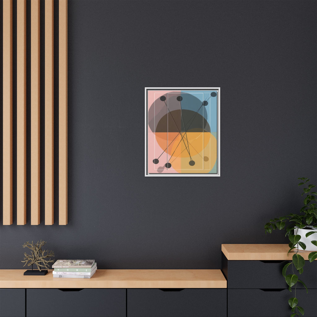 Geometric Intersections: Pastel Quadrants, Mid-Century Minimalism, Network Nodes   |   Custom Orders Accepted