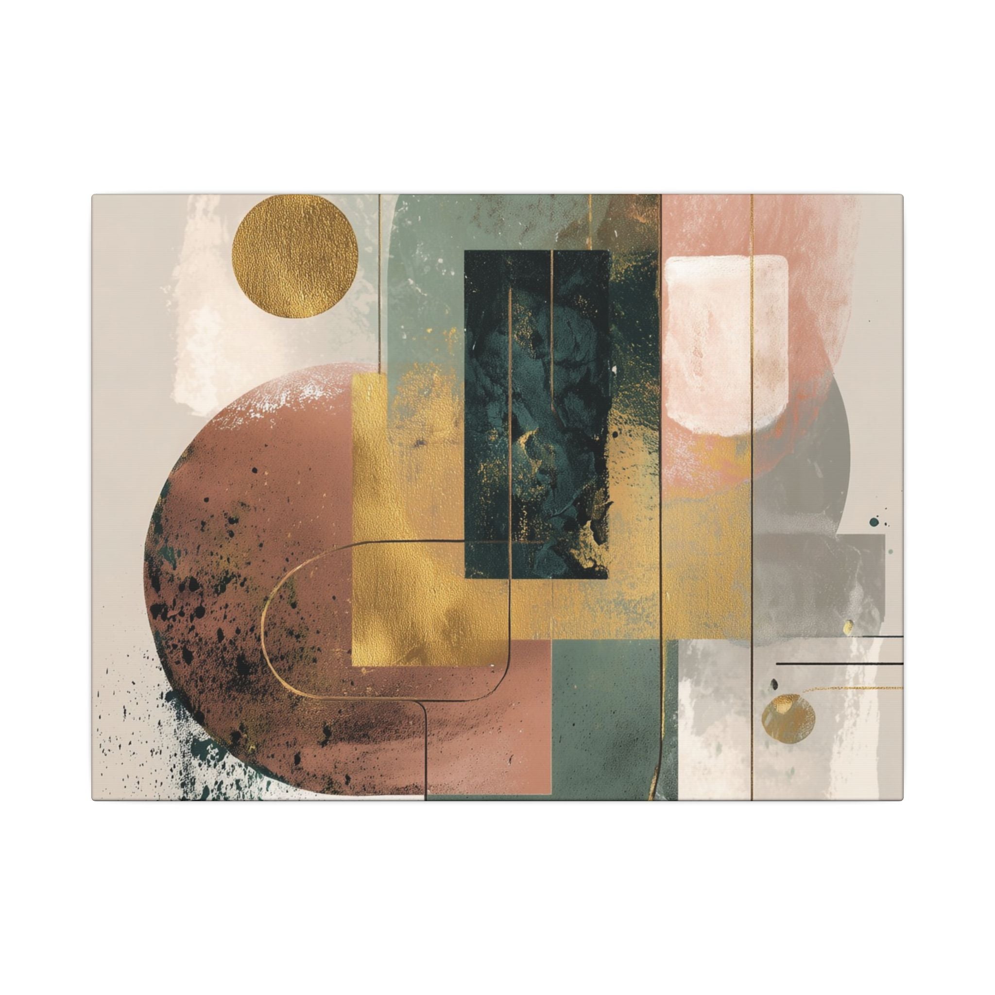 Geometric Harmony: Abstract Composition, Modernist Minimalism, Ethereal Design Layers   |   Custom Orders Accepted