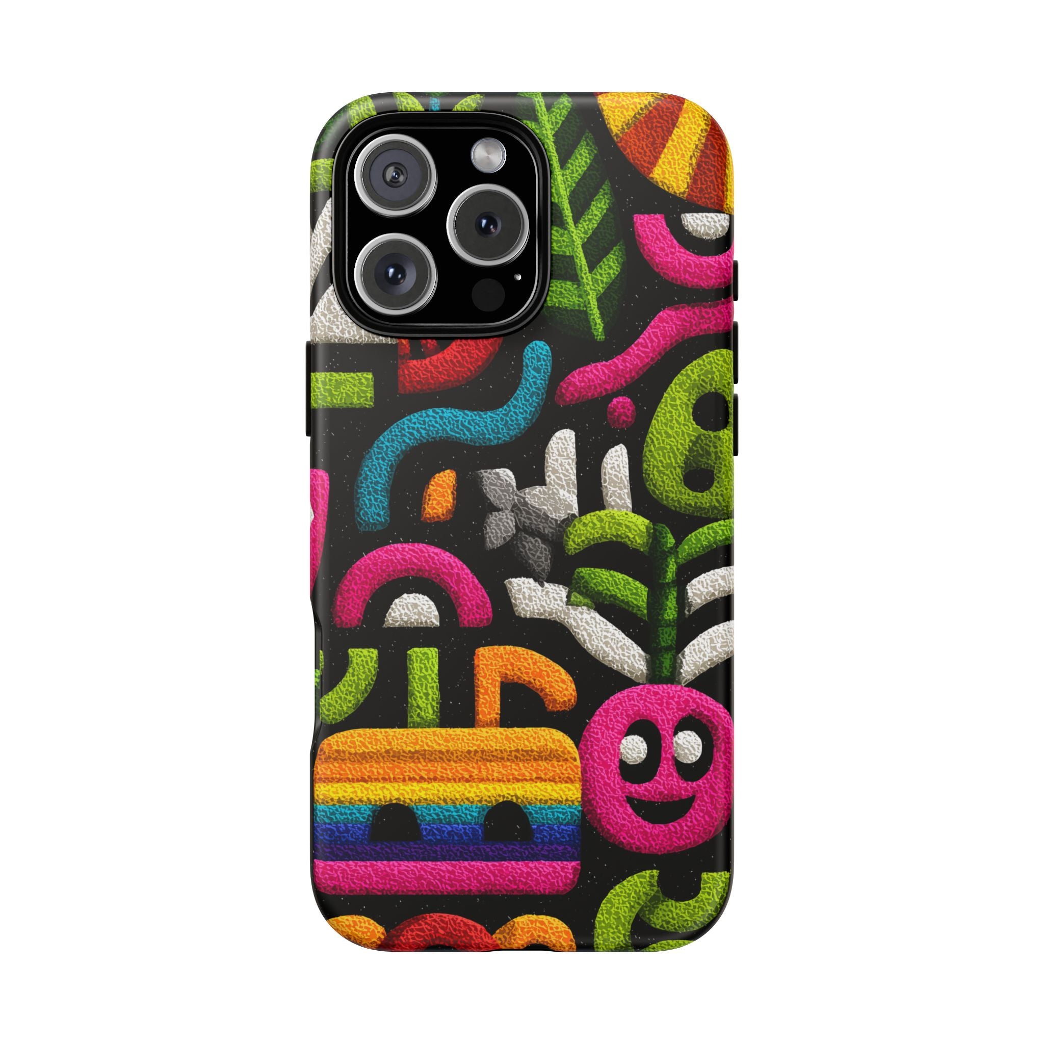 Vibrant Phone Case - Tough Cases | Funky, Colorful, Unique Design for Personalization, Gift, Accessory, Protection, Trendy Style