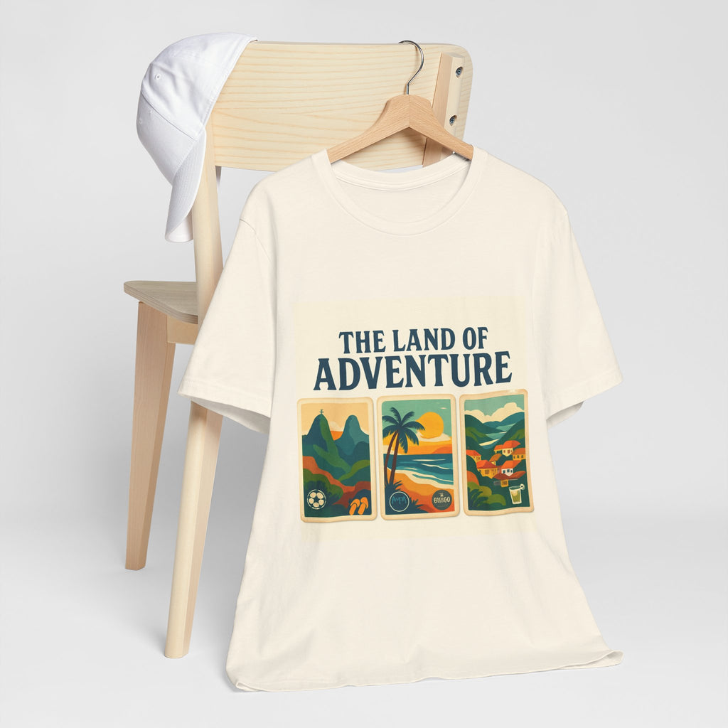 Brazil Holiday Tee — Festive Brazilian Flag Short Sleeve Shirt