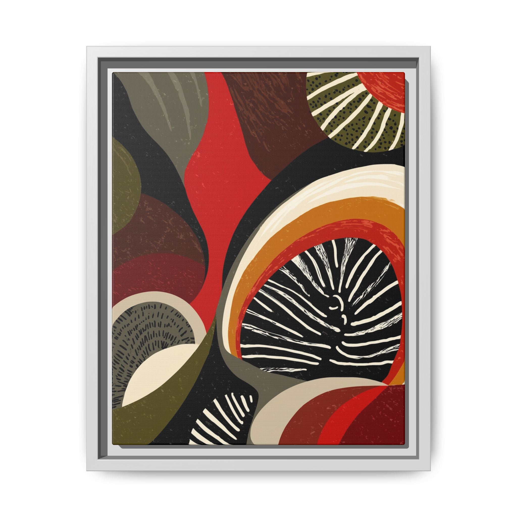 Geometric Rhythm: Abstract Composition, Mid-Century Modern Art, Radial Design Inspiration   |   Custom Orders Accepted