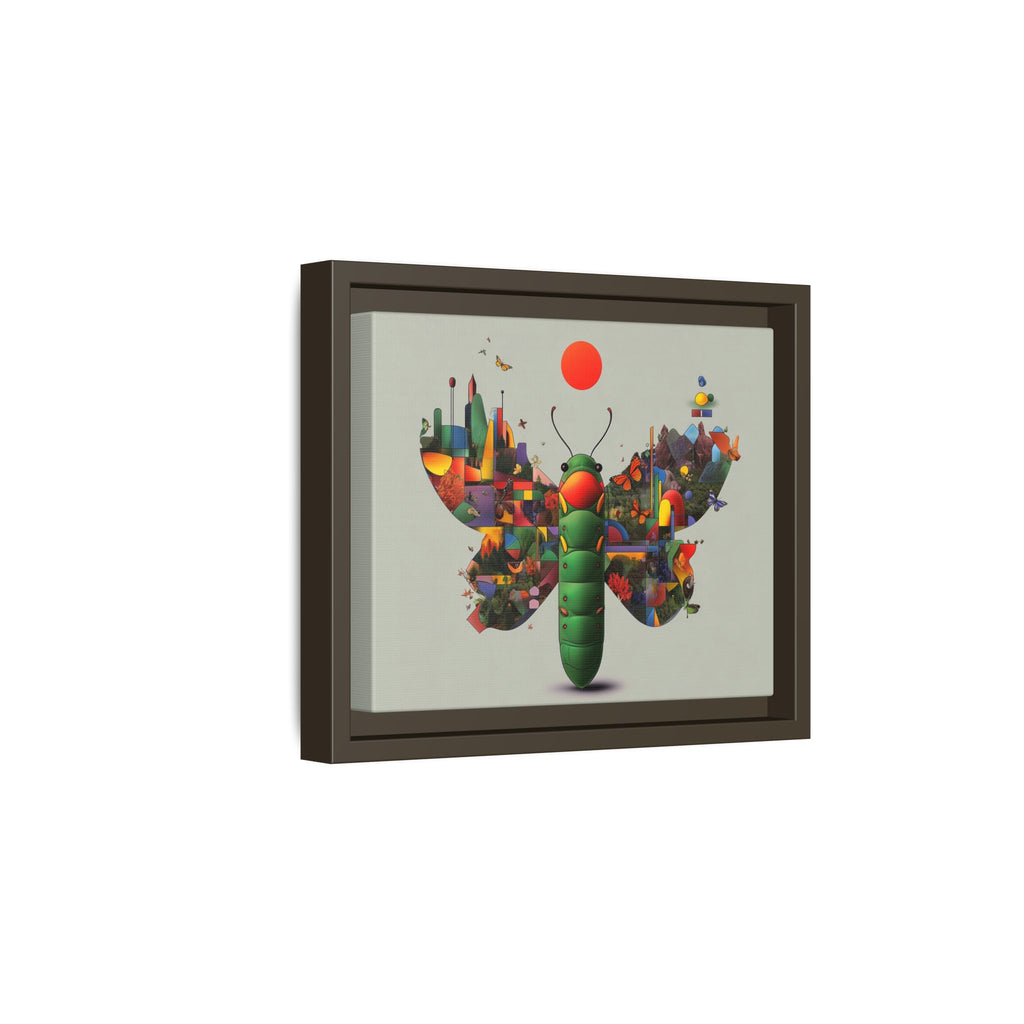 Metamorphosis of Geometry: Digital Nature Mosaic, Surreal Butterfly Landscape   |    Custom Orders Available