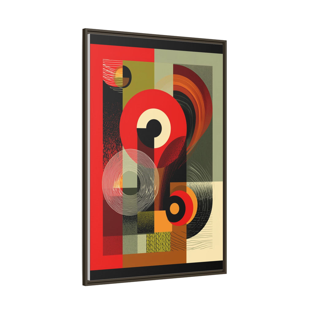 Chromatic Geometrics: Abstract Constructivist Composition, Modernist Color Blocking, Layered Circular Forms   |   Custom Orders Accepted