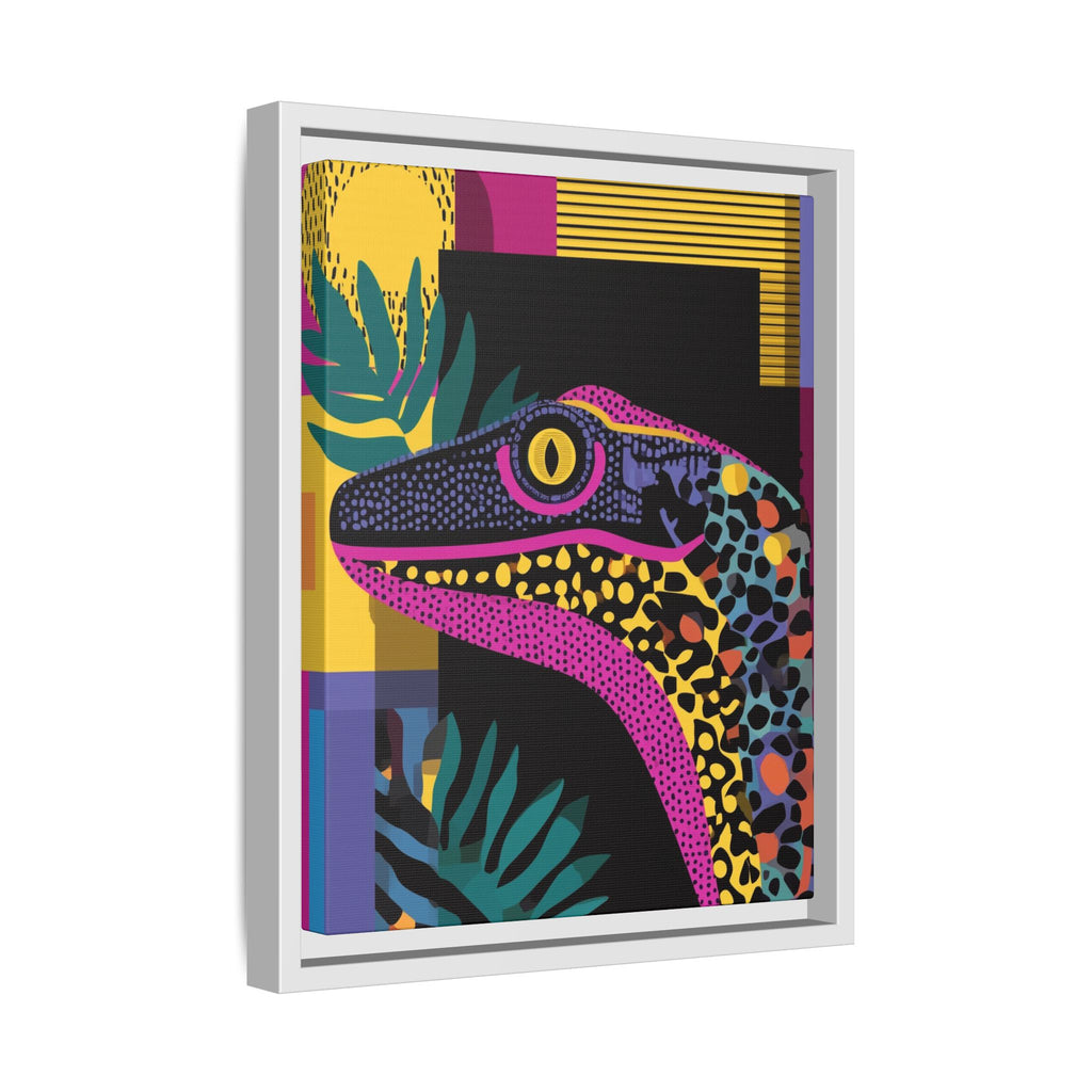 Raptor Kaleidoscope: Pop Art Dinosaur Portrait, Graphic Design Exotic Creature   |  Personalized & Custom Orders Available