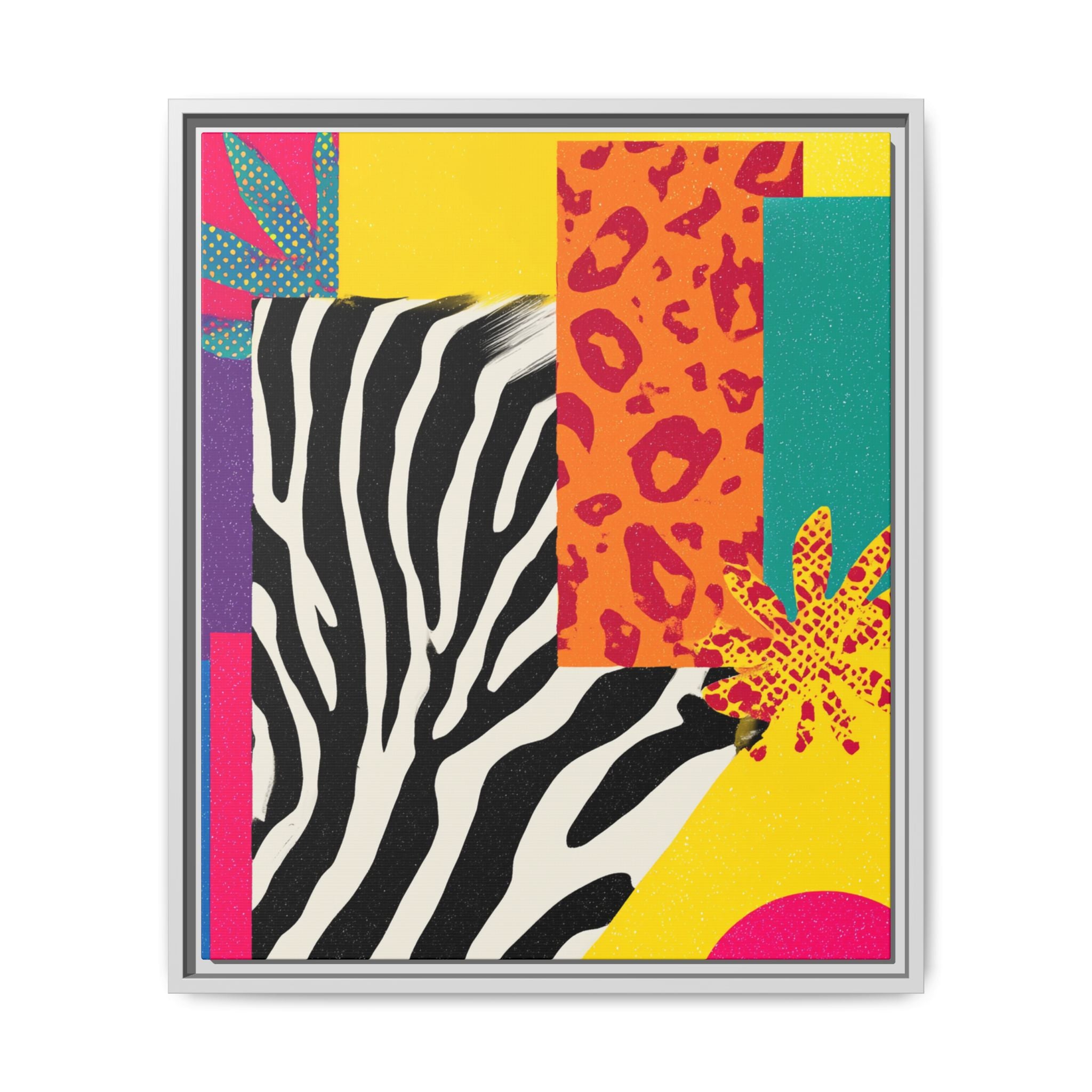 Vibrant Framed Art Print, Colorful Wall Decor, Modern Home Art, Statement Piece for Living Room, Unique Gift, Boho Decor