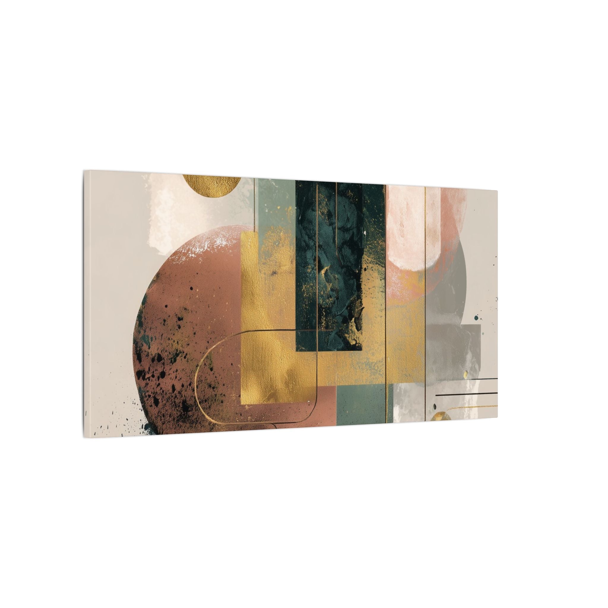 Geometric Harmony: Abstract Composition, Modernist Minimalism, Ethereal Design Layers   |   Custom Orders Accepted