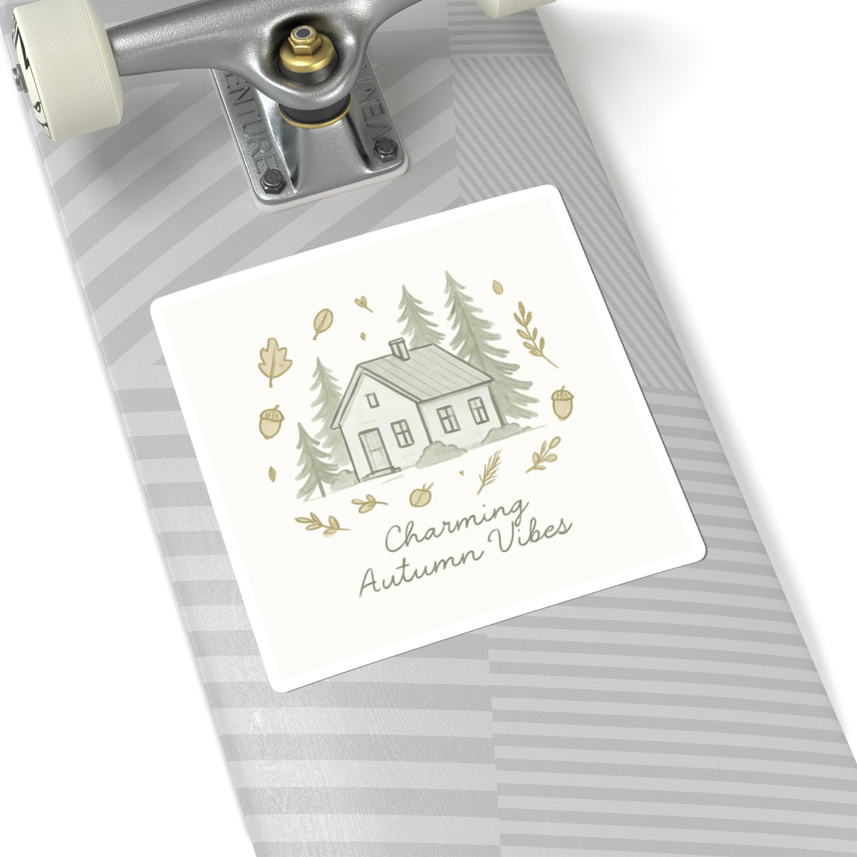 Sticker Set - Autumn Cabin Camping Vibes Kiss-Cut Stickers