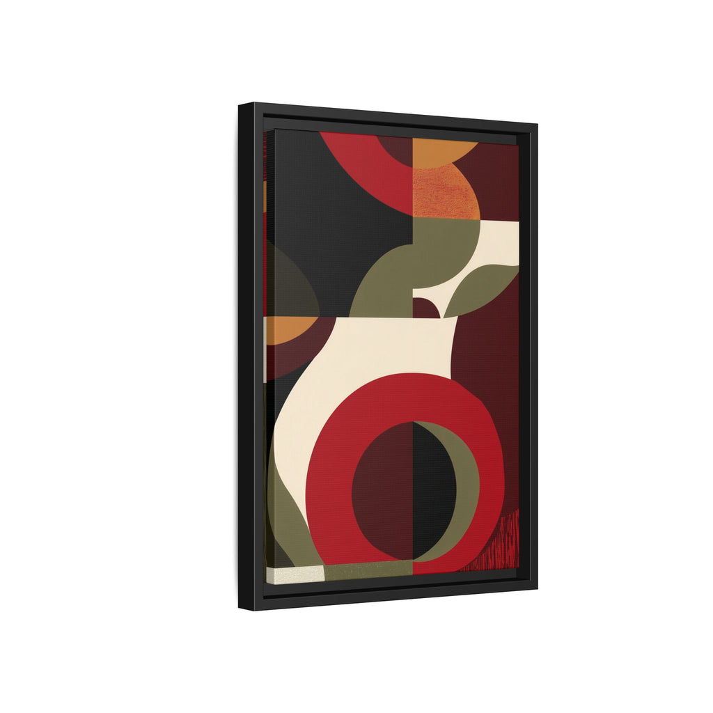 Geometric Intersections: Mid-Century Modern Design, Abstract Architectural Composition, Rhythmic Curved Forms   |   Custom Orders Accepted