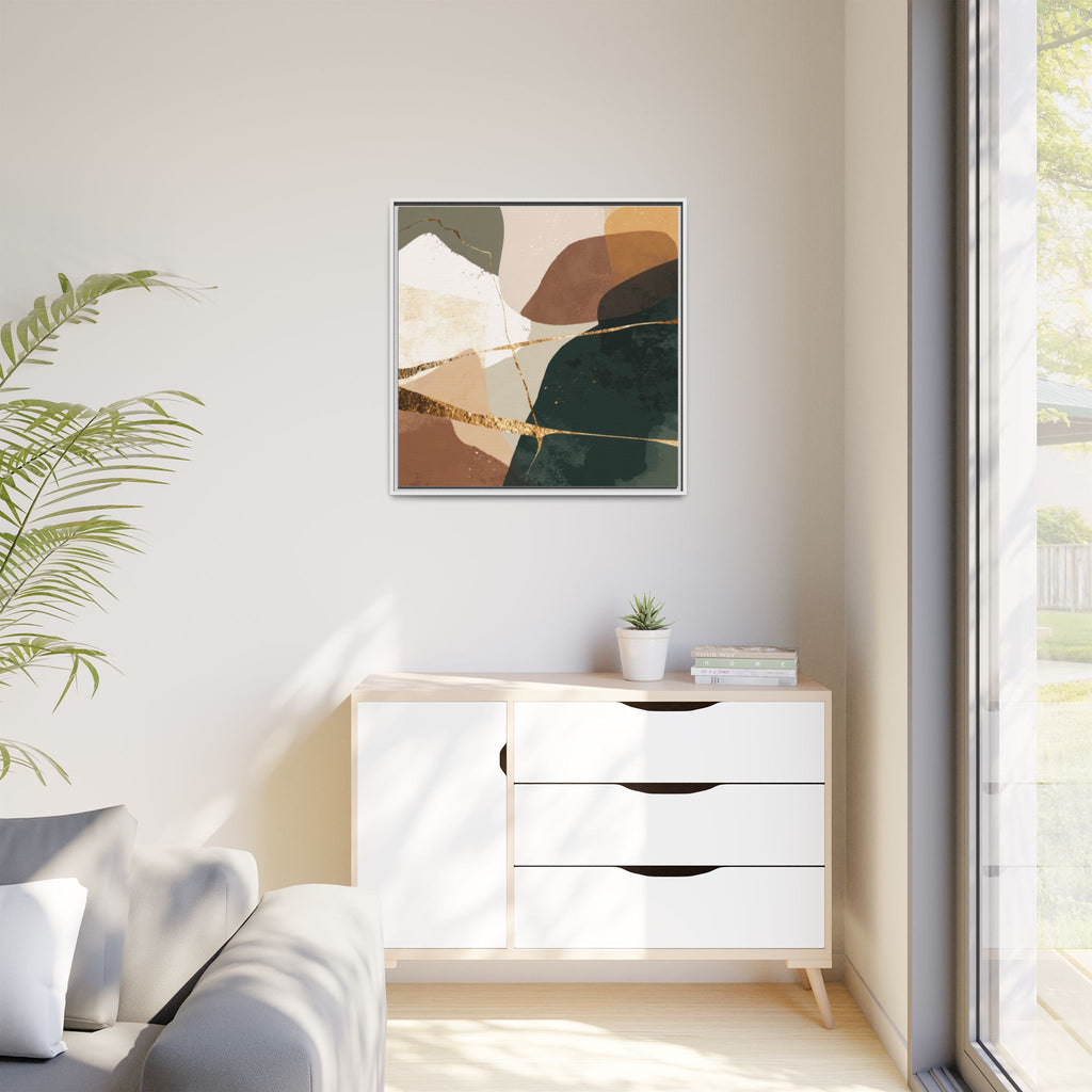 Geological Whispers: Organic Abstractions, Metallic Landscapes, Contemporary Minimalist Design   |   Custom Orders Accepted