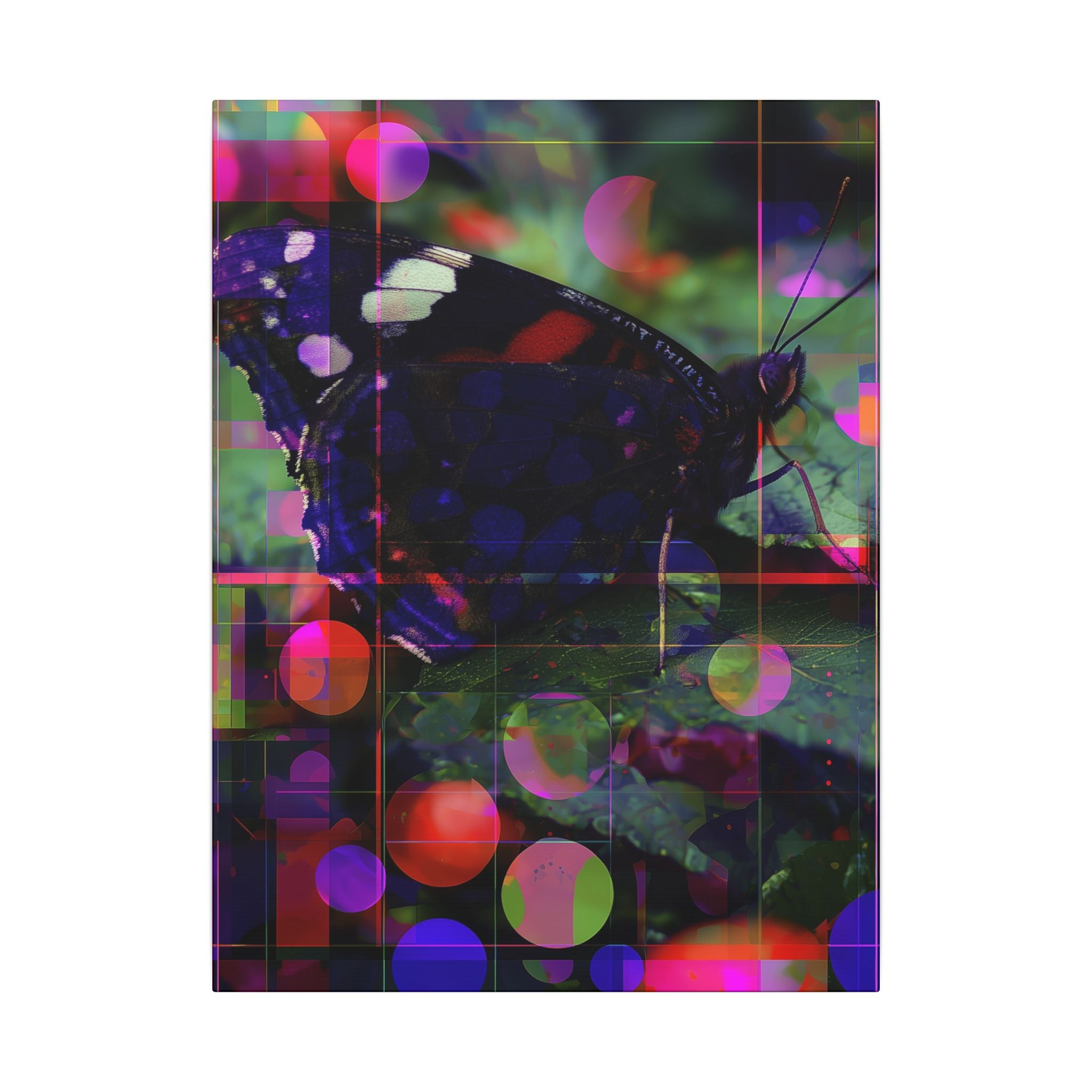 Digital Metamorphosis: Glitch Butterfly Effect, Pixelated Nature Transformation   |    Custom Orders Available