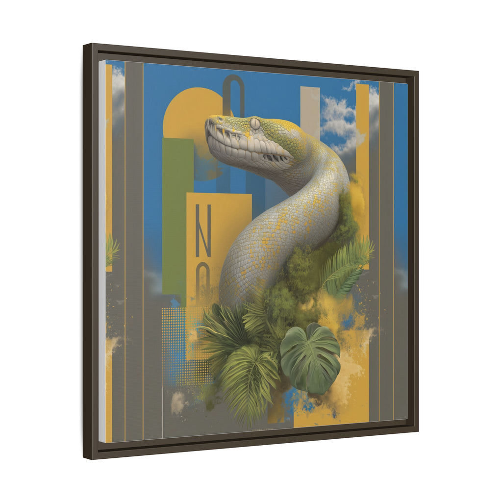 Serpent's Geometry: Tropical Realism, Digital Wildlife Composition   |    Custom Orders Available