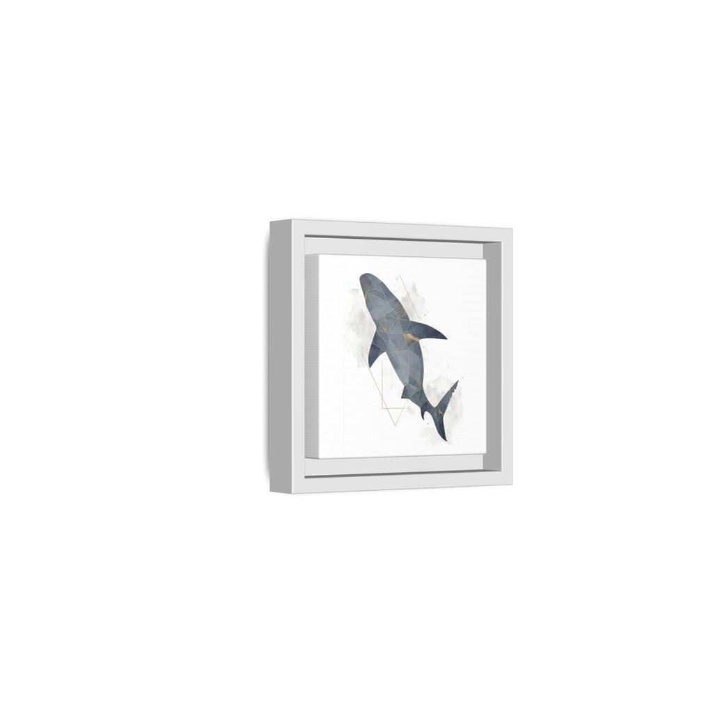 Aquatic Geometry: Shark Polygon Abstraction, Oceanic Digital Art   |  Personalized & Custom Orders Available
