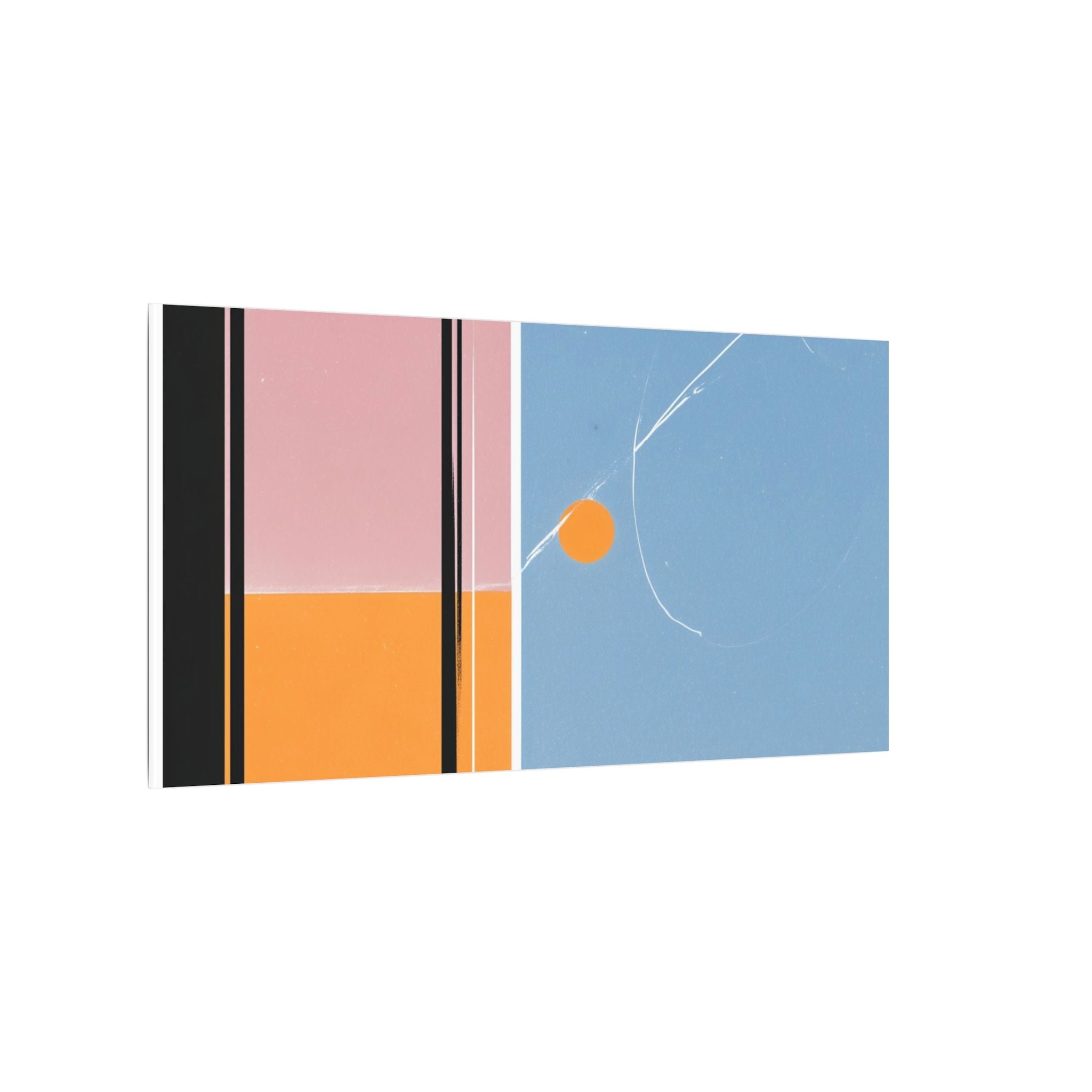 Geometric Harmony: Abstract Minimalist Composition, Modernist Color Fields, Constructivist Design Principles   |   Custom Orders Accepted