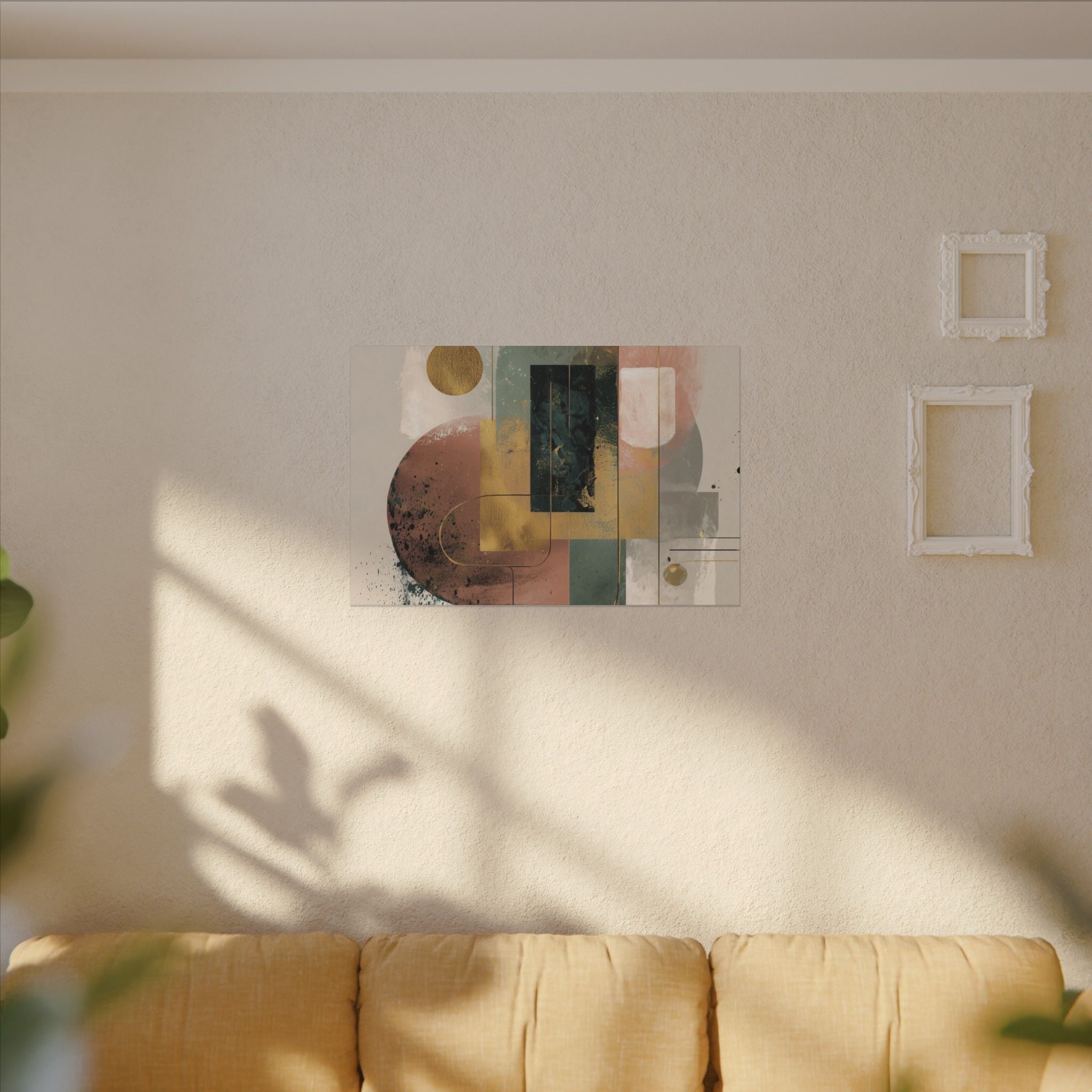 Geometric Harmony: Abstract Composition, Modernist Minimalism, Ethereal Design Layers   |   Custom Orders Accepted