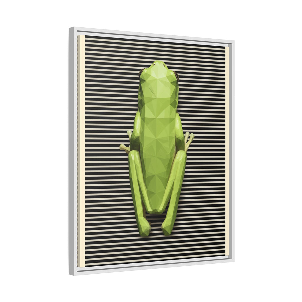 Geometric Amphibian: Low-Poly Frog Design, Digital Art Minimalism   |  Personalized & Custom Orders Available