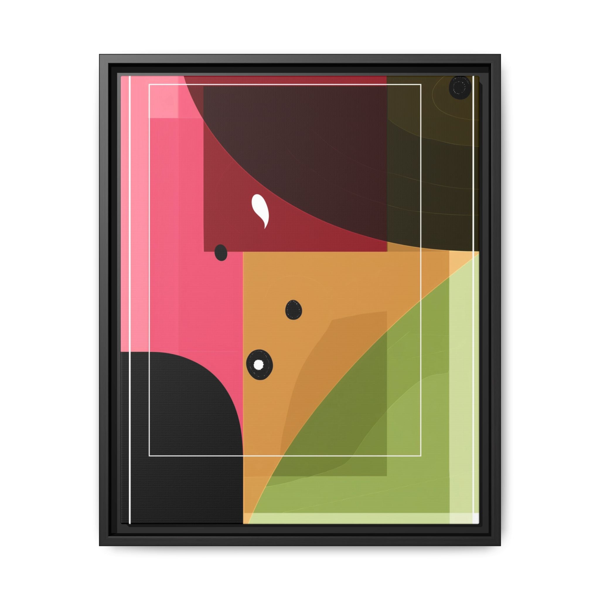 Geometric Convergence: Abstract Modernist Composition, Constructivist Color Blocking, Layered Geometric Design   |   Custom Orders Accepted