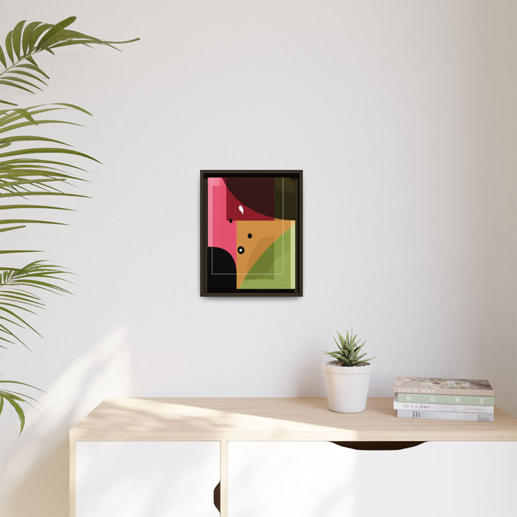 Geometric Convergence: Abstract Modernist Composition, Constructivist Color Blocking, Layered Geometric Design   |   Custom Orders Accepted