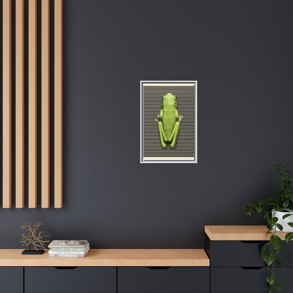 Geometric Amphibian: Low-Poly Frog Design, Digital Art Minimalism   |  Personalized & Custom Orders Available