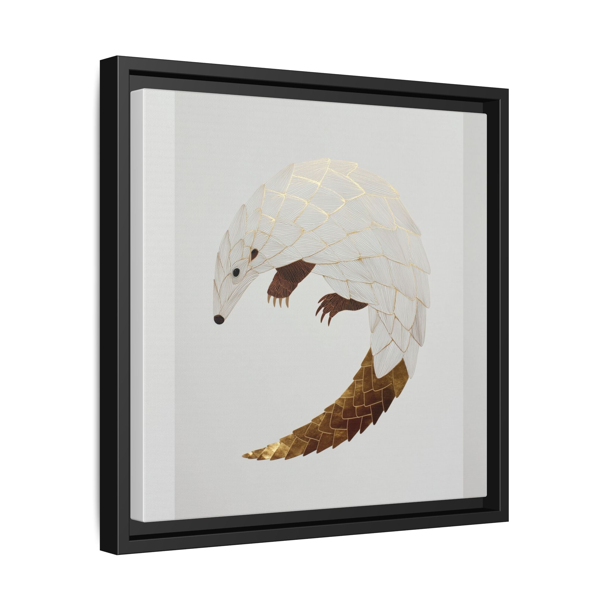 Geometric Hedgehog: Architectural Animal Portrait, Layered Geometric Illustration   |  Personalized & Custom Orders Available