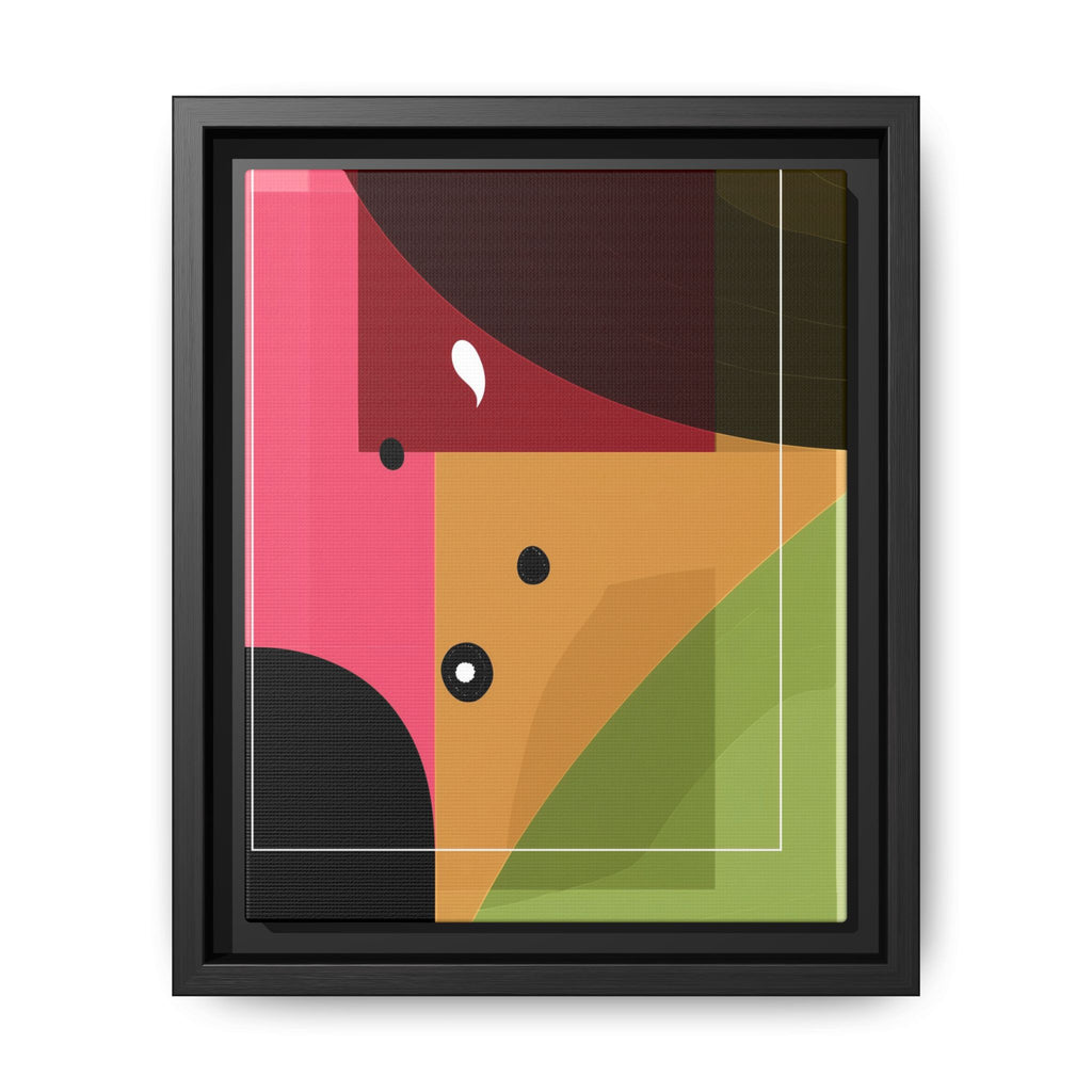 Geometric Convergence: Abstract Modernist Composition, Constructivist Color Blocking, Layered Geometric Design   |   Custom Orders Accepted