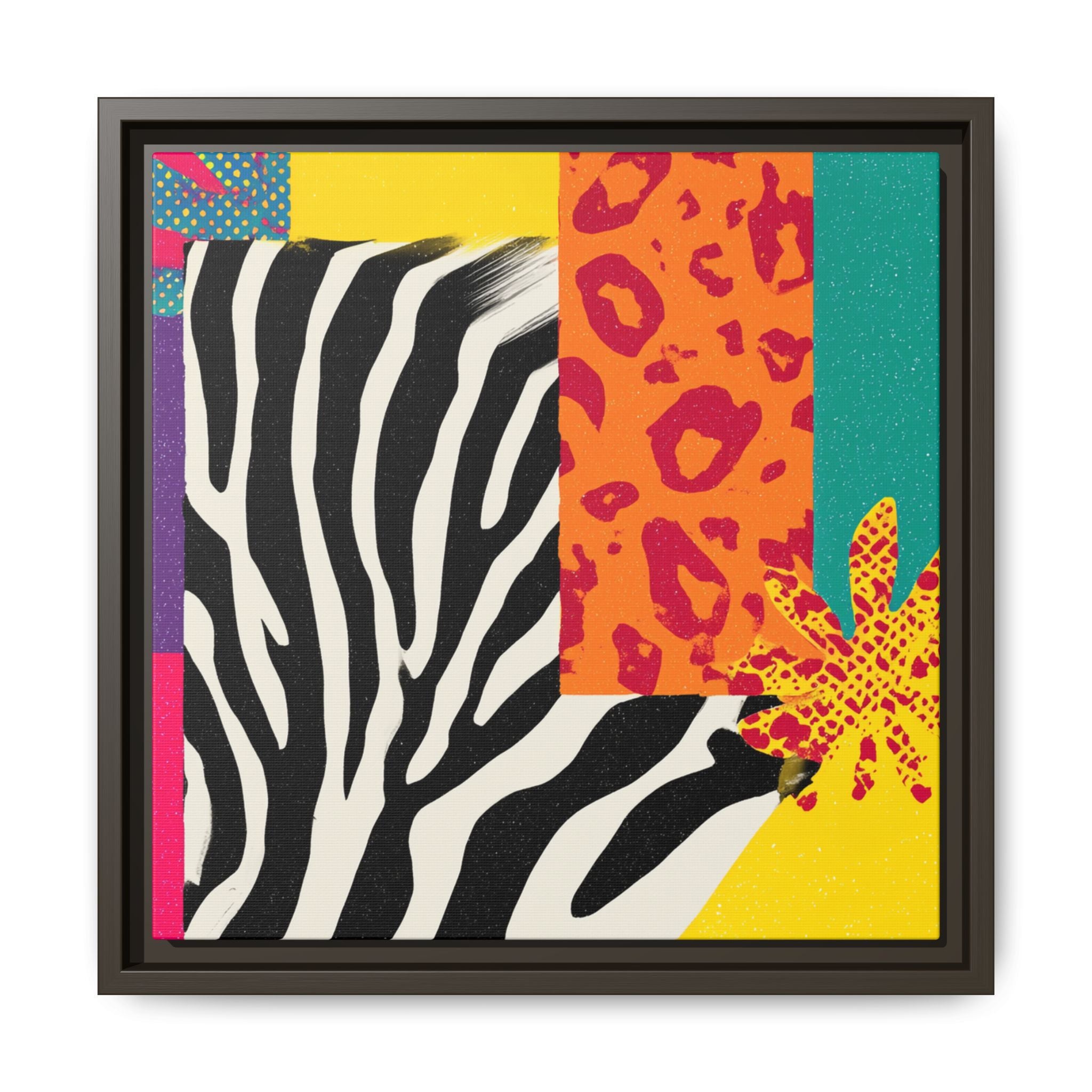 Vibrant Framed Art Print, Colorful Wall Decor, Modern Home Art, Statement Piece for Living Room, Unique Gift, Boho Decor