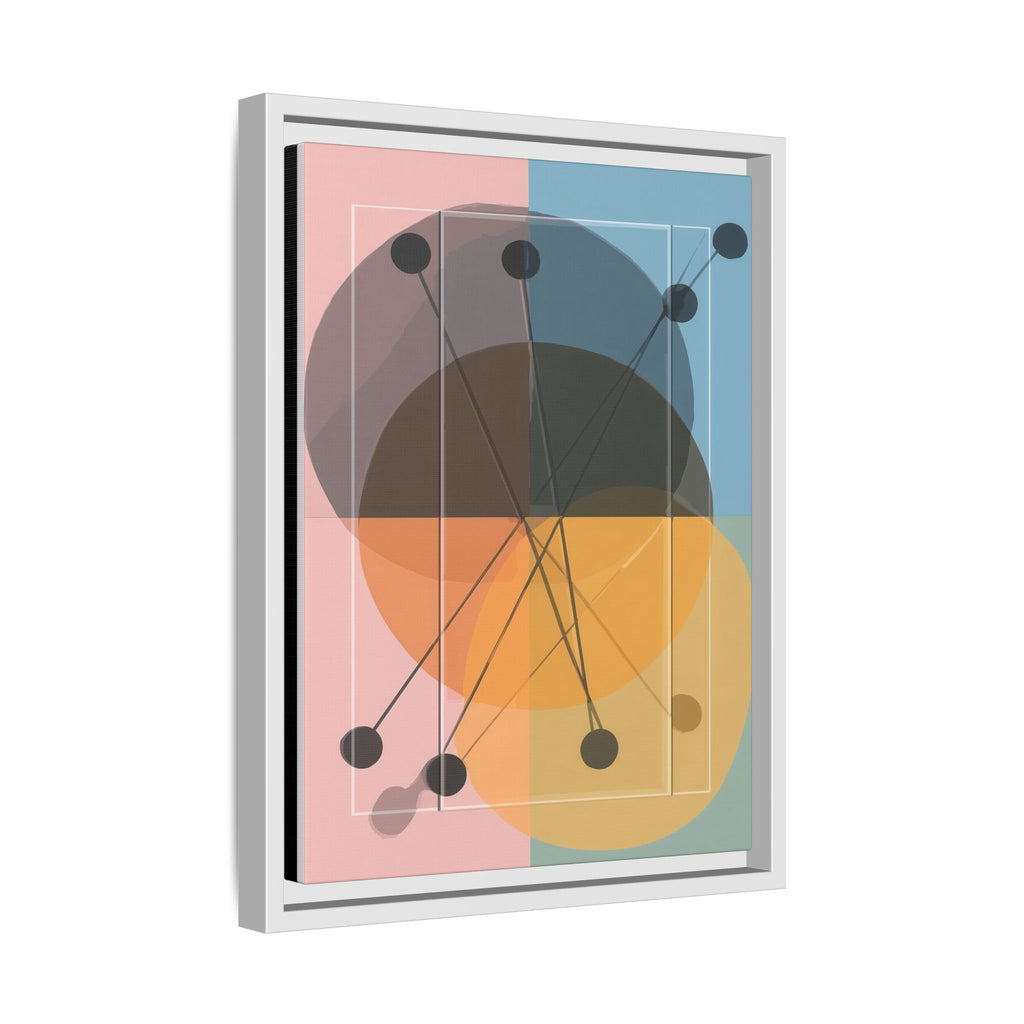 Geometric Intersections: Pastel Quadrants, Mid-Century Minimalism, Network Nodes   |   Custom Orders Accepted