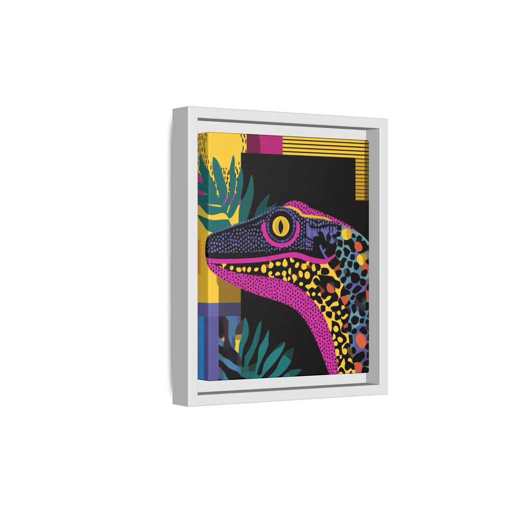 Raptor Kaleidoscope: Pop Art Dinosaur Portrait, Graphic Design Exotic Creature   |  Personalized & Custom Orders Available