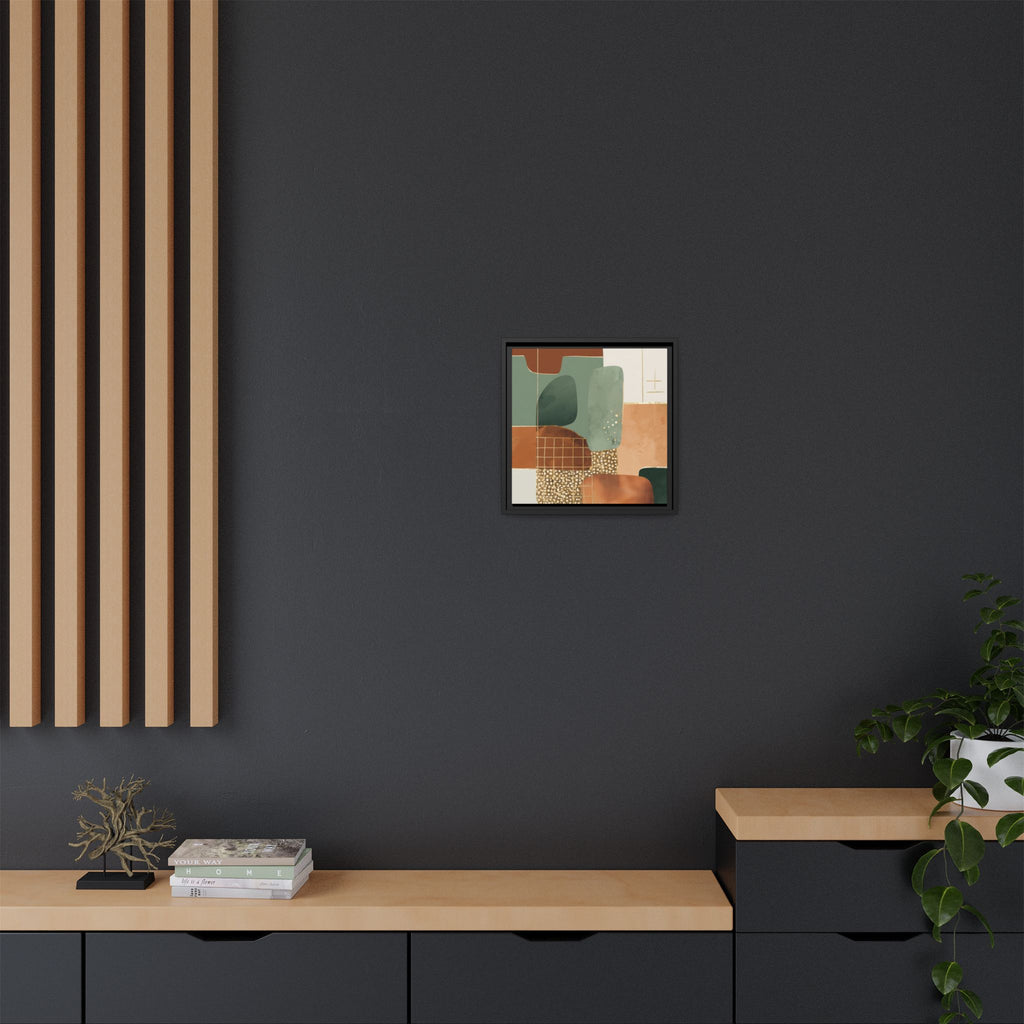 Geometric Harmony: Abstract Minimalist Art, Mid-Century Modern Design, Organic Shapes Composition   |   Custom Orders Accepted