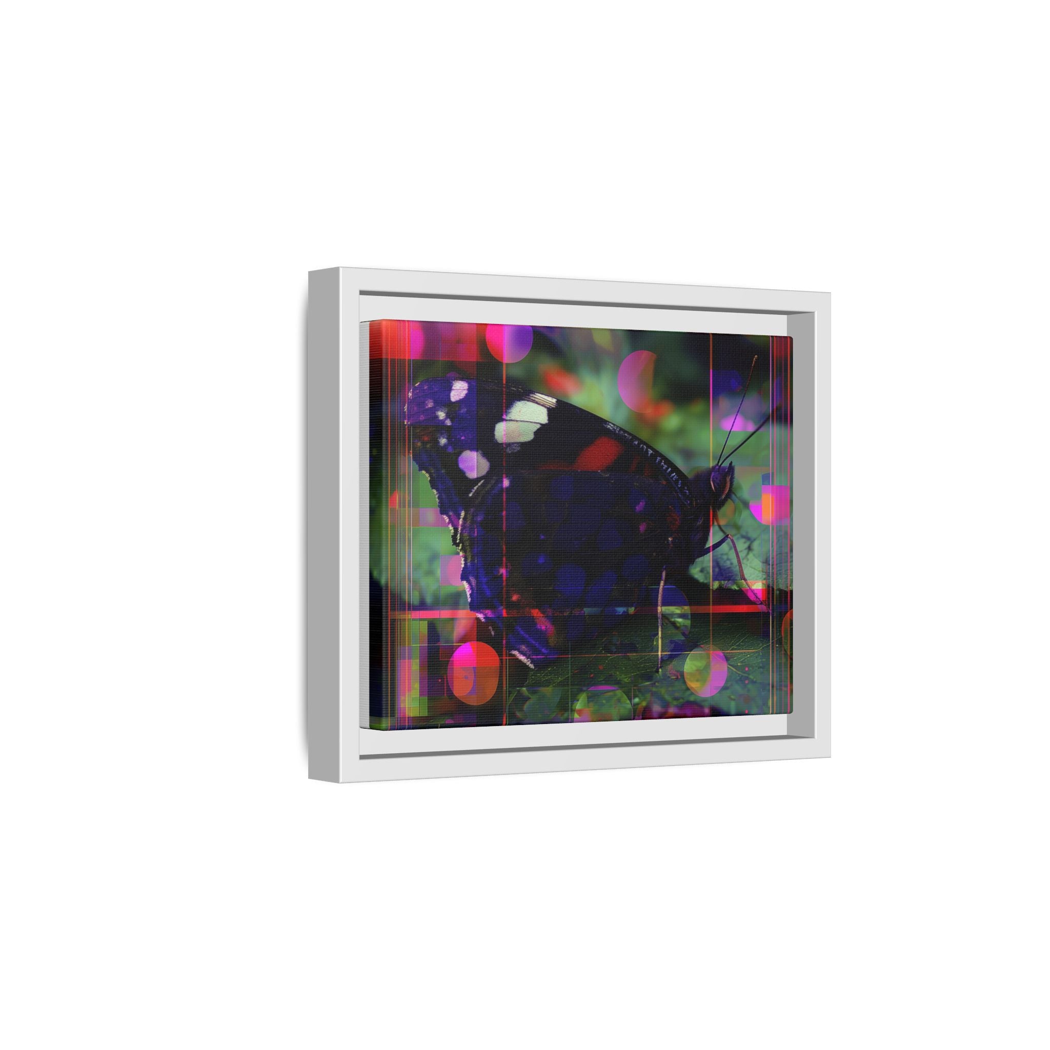 Metamorphic Glitch: Digital Nature Remix, Butterfly Geometric Distortion   |    Custom Orders Available