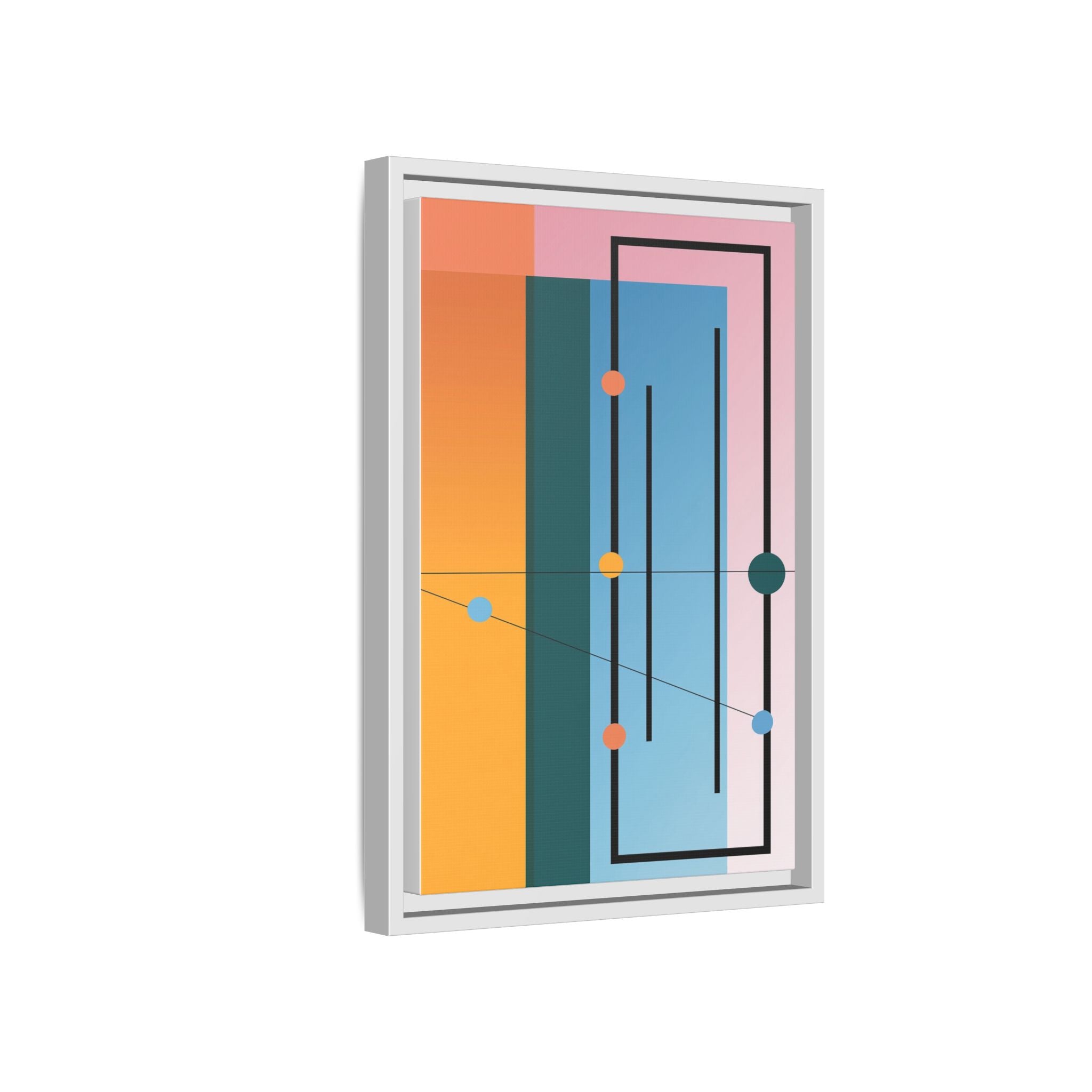 Geometric Harmony: Constructivist Color Planes, Modernist Composition, Abstract Spatial Rhythm   |   Custom Orders Accepted