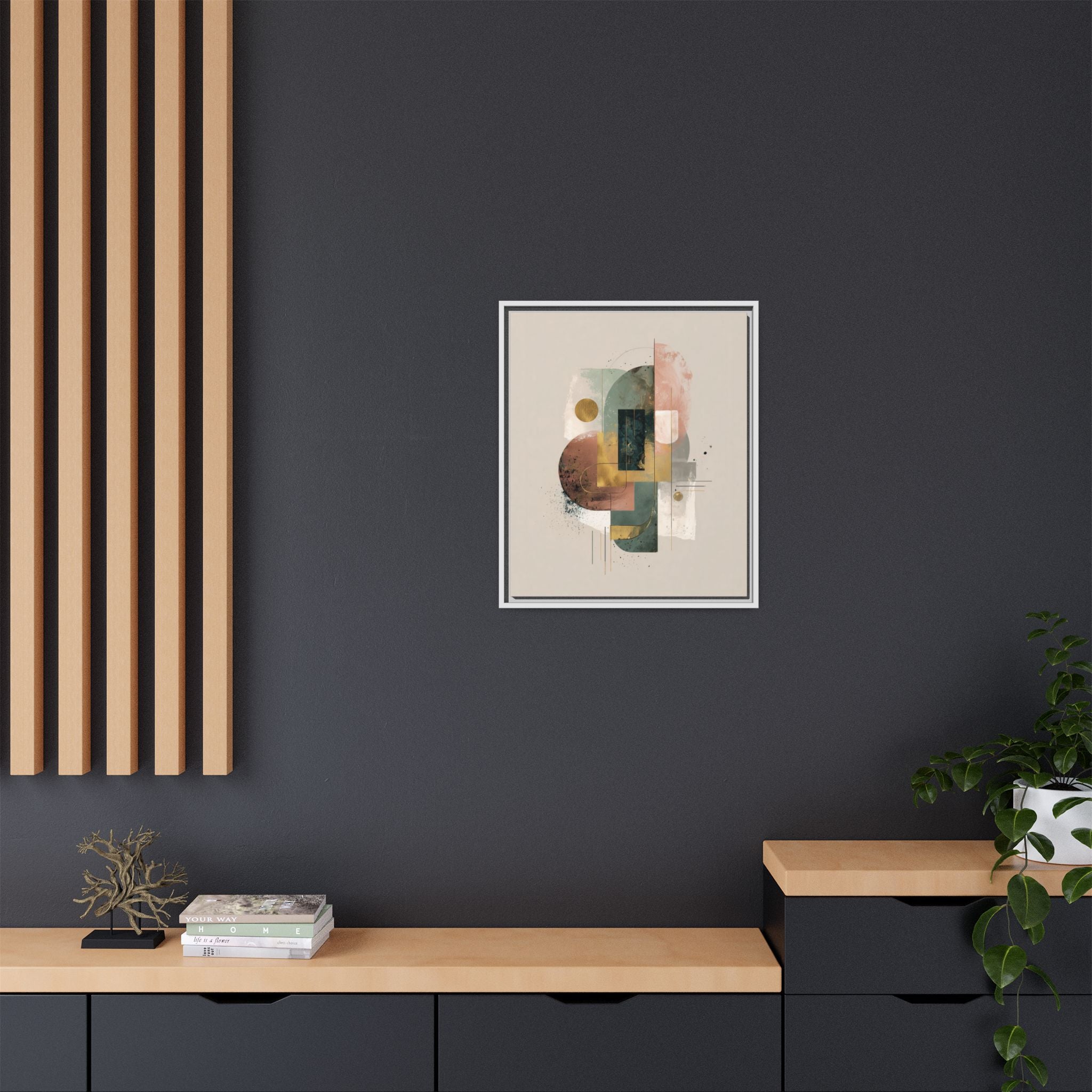 Organic Geometries: Fragmented Forms, Digital Abstract Composition, Layered Minimalist Art   |   Custom Orders Accepted