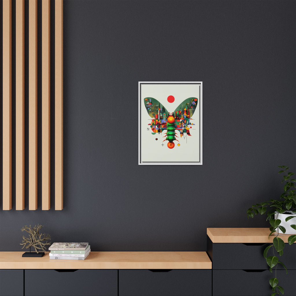 Metamorphic Geometry: Digital Butterfly Architecture, Cubist Nature Transformation   |    Custom Orders Available