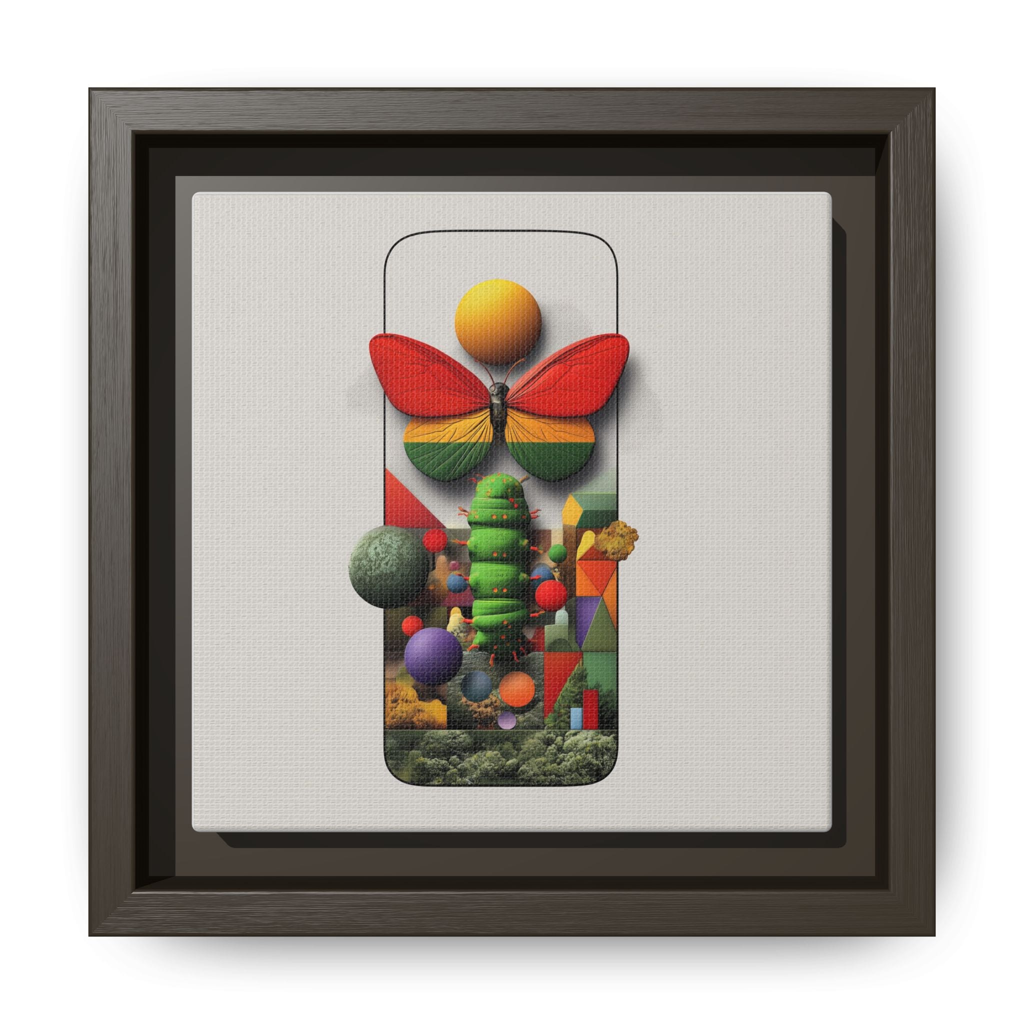 Digital Metamorphosis: Cybernetic Butterfly Realm, Surreal Tech Nature Composition   |    Custom Orders Available