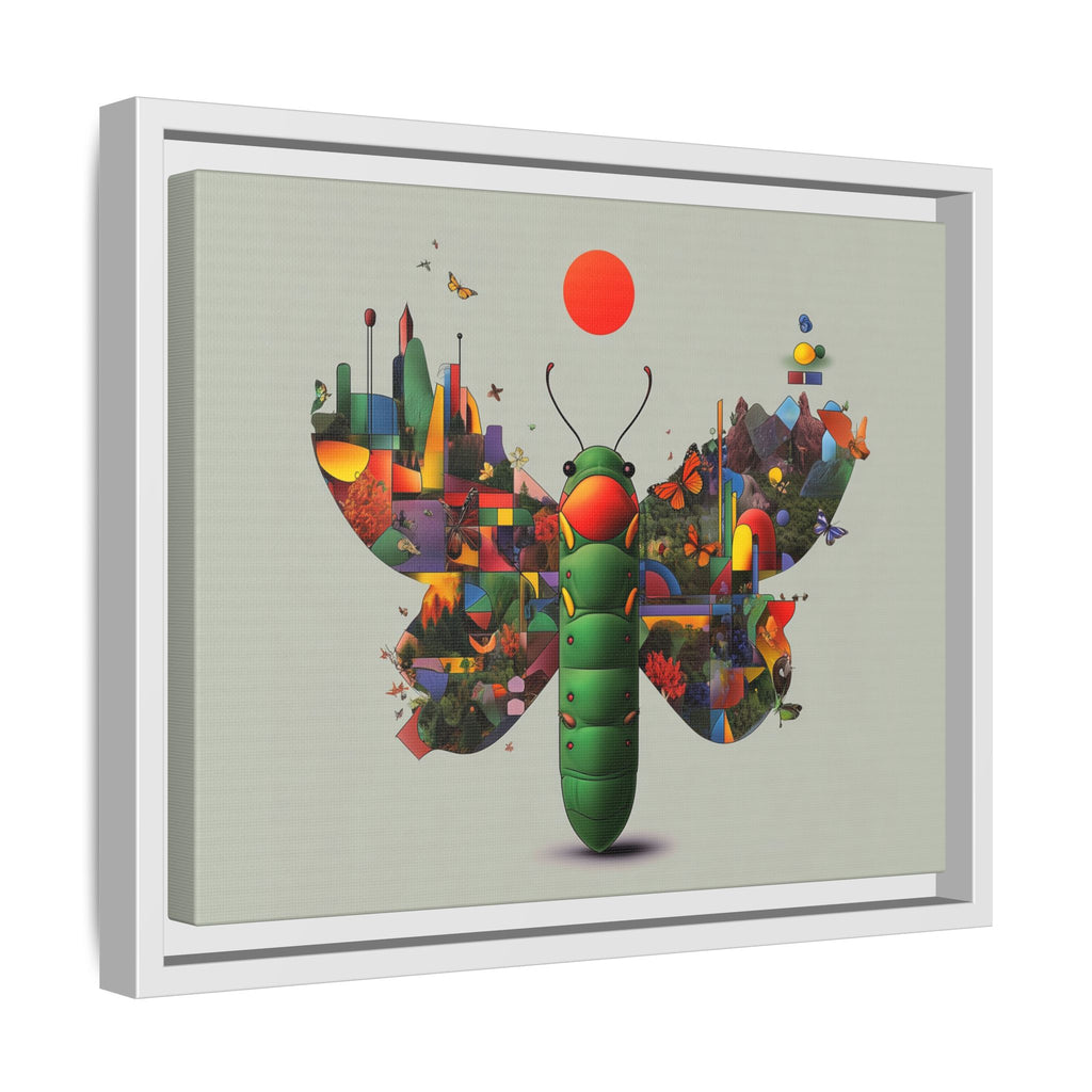 Metamorphosis of Geometry: Digital Nature Mosaic, Surreal Butterfly Landscape   |    Custom Orders Available