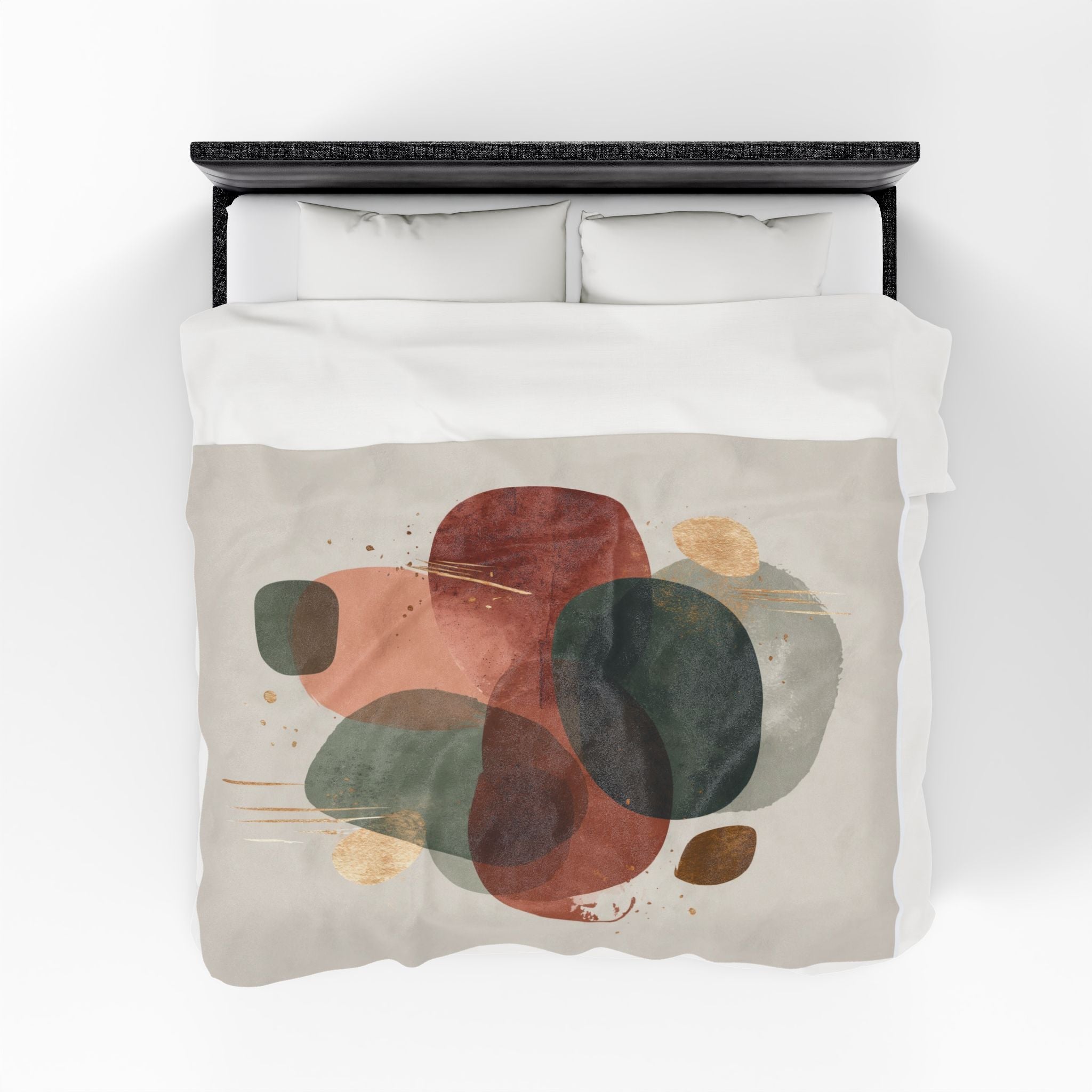 Organic Layers: Watercolor Abstract, Contemporary Minimalist Composition   |    Custom Orders Available