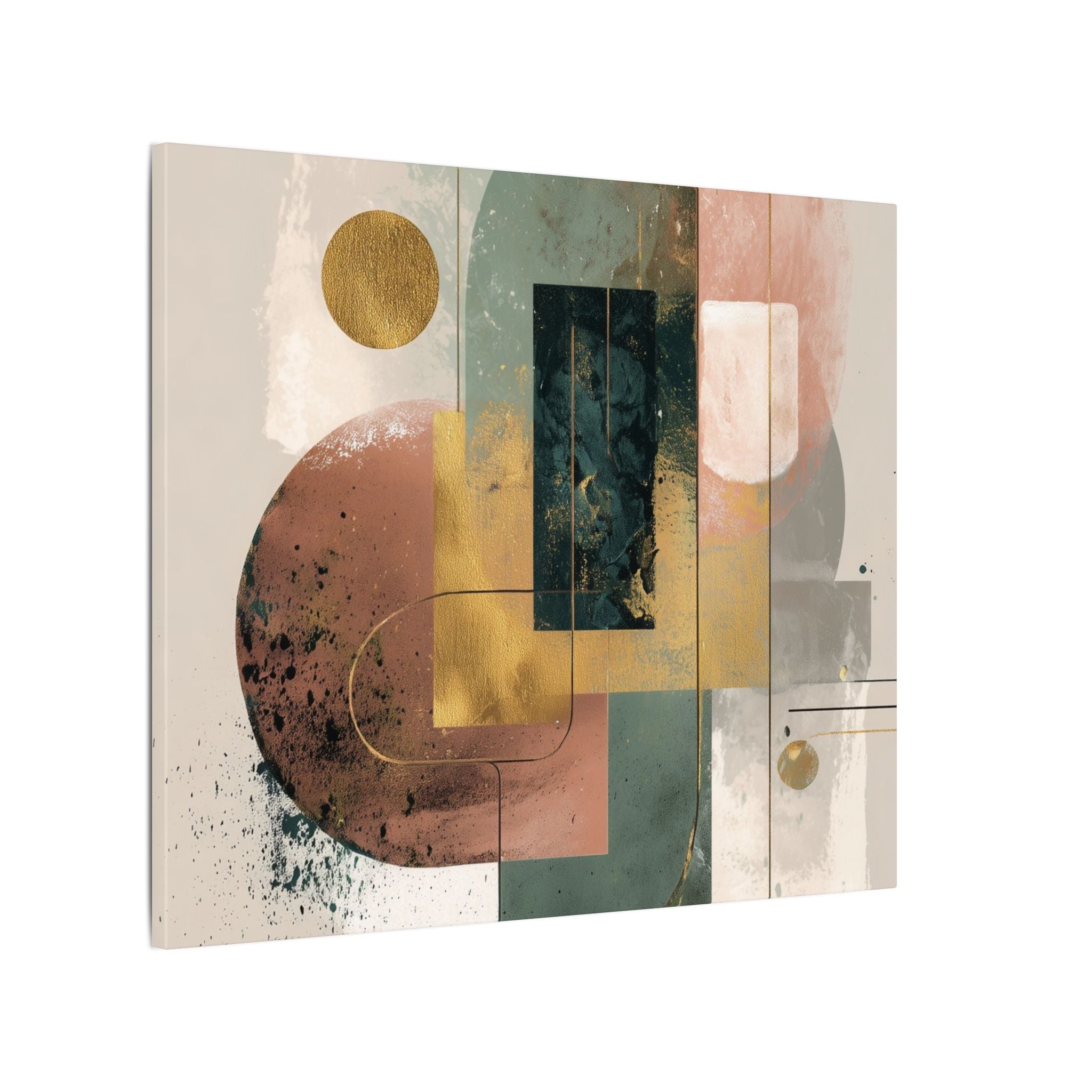 Geometric Harmony: Abstract Composition, Modernist Minimalism, Ethereal Design Layers   |   Custom Orders Accepted