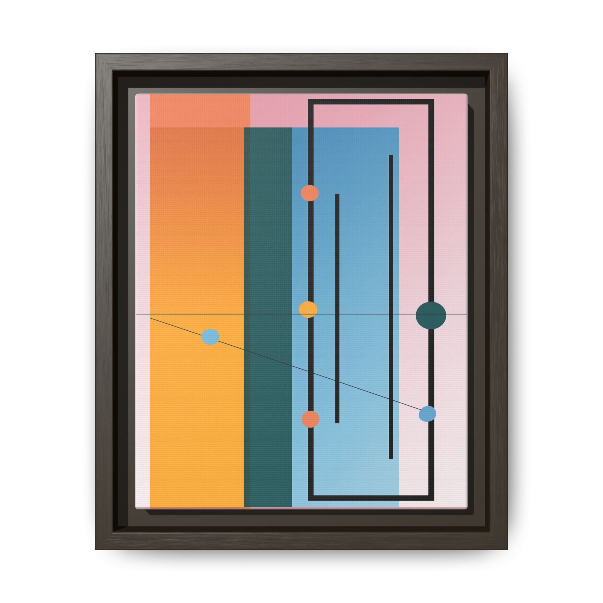 Geometric Harmony: Constructivist Color Planes, Modernist Composition, Abstract Spatial Rhythm   |   Custom Orders Accepted