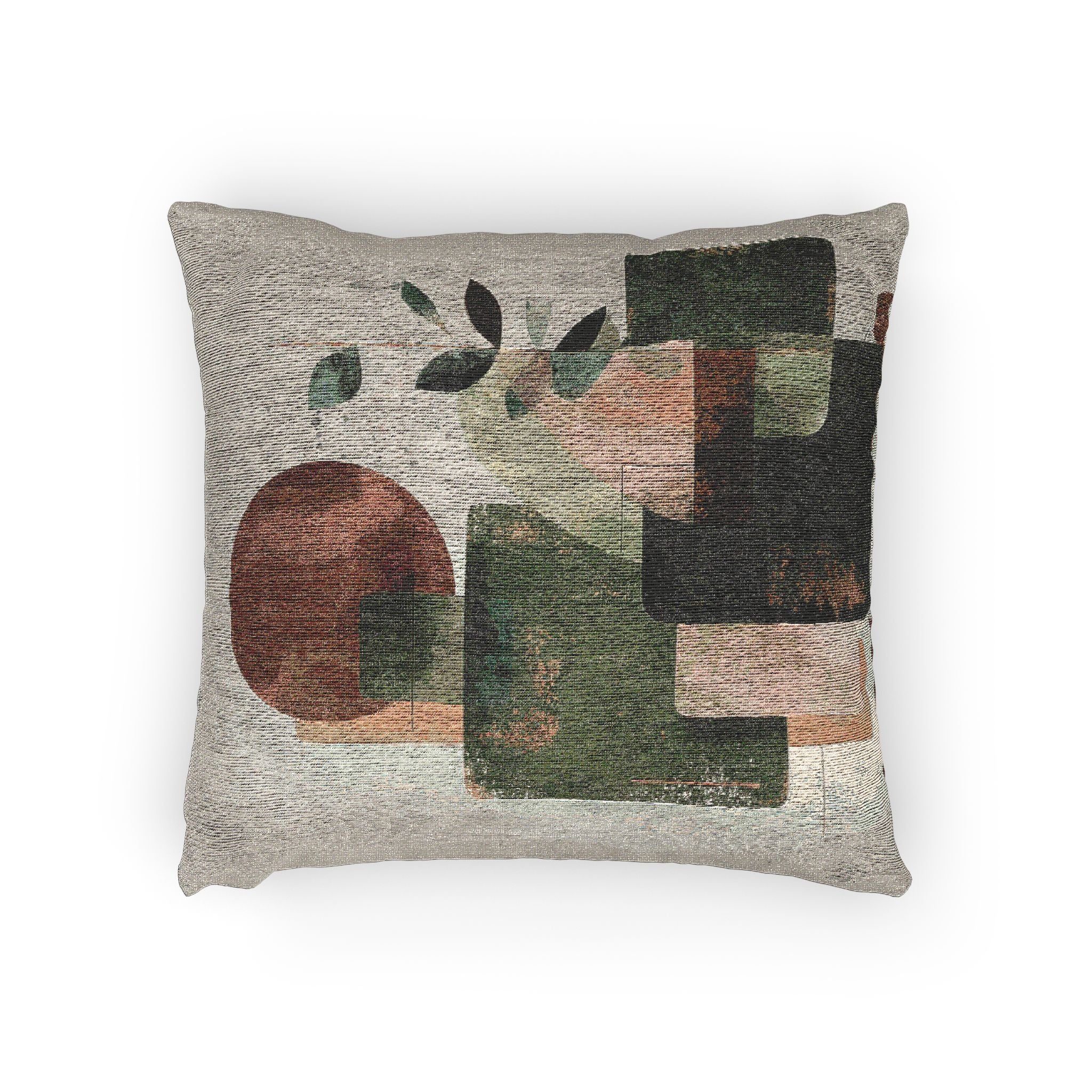 Geometric Harmony: Layers of Earthy Abstraction, Mid-Century Modern Design   |    Custom Orders Available