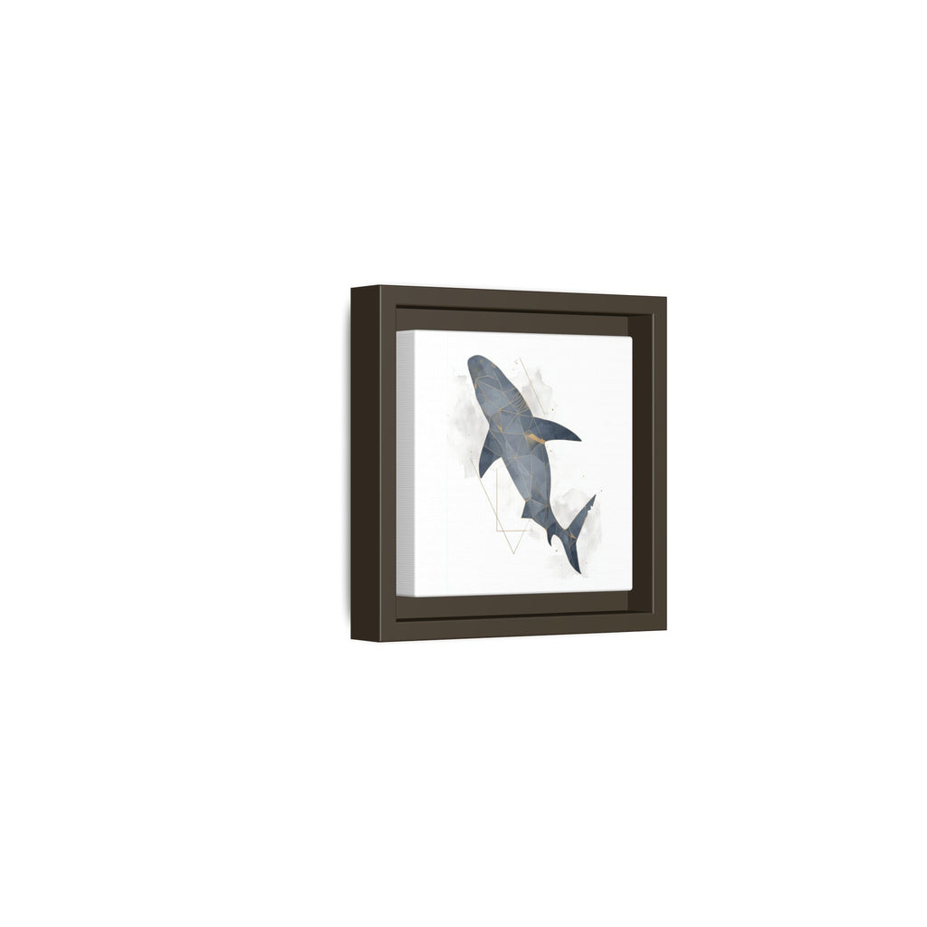 Aquatic Geometry: Shark Polygon Abstraction, Oceanic Digital Art   |  Personalized & Custom Orders Available