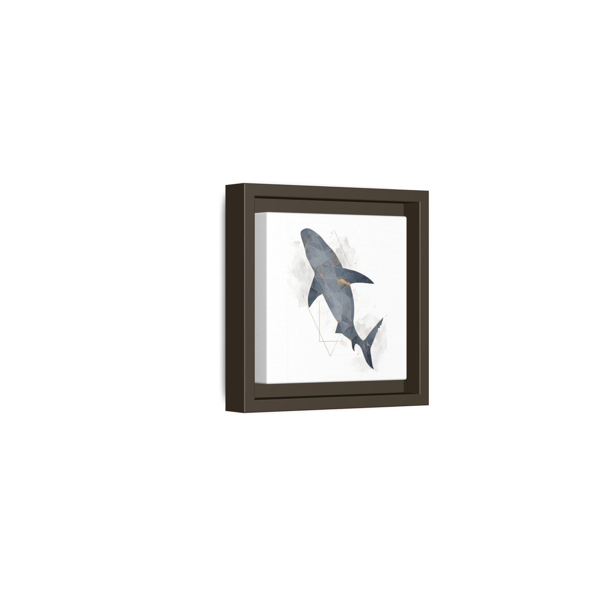 Aquatic Geometry: Shark Polygon Abstraction, Oceanic Digital Art   |  Personalized & Custom Orders Available