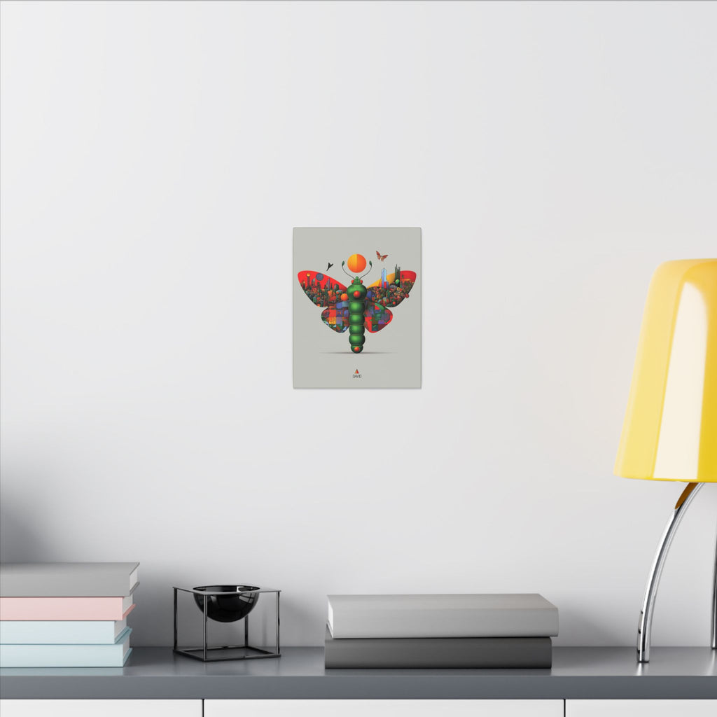Personalized Butterfly Print: Geometric Urban Landscape, Futuristic Digital Art   |    Custom Orders Available