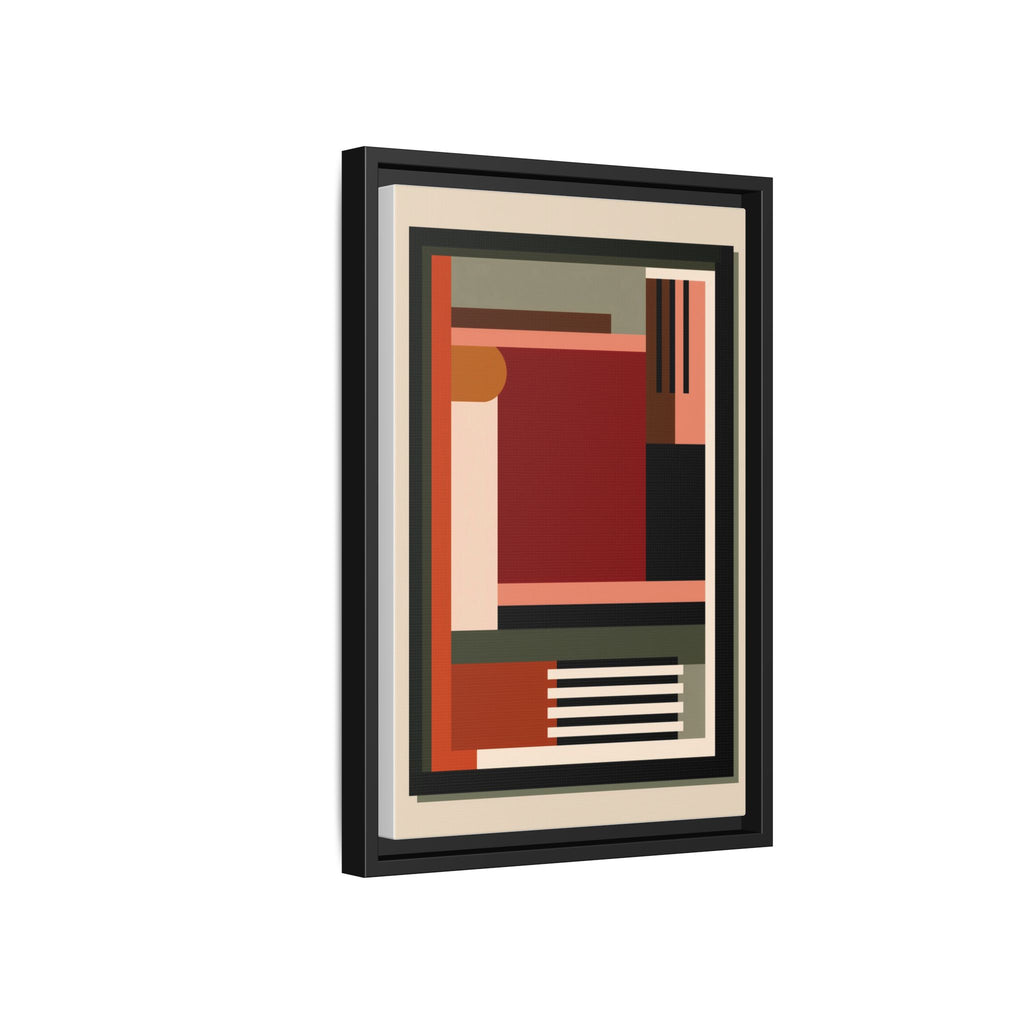 Architectural Geometries: Modern Abstract Composition, Bauhaus-Inspired Design, Geometric Color Blocking   |   Custom Orders Accepted