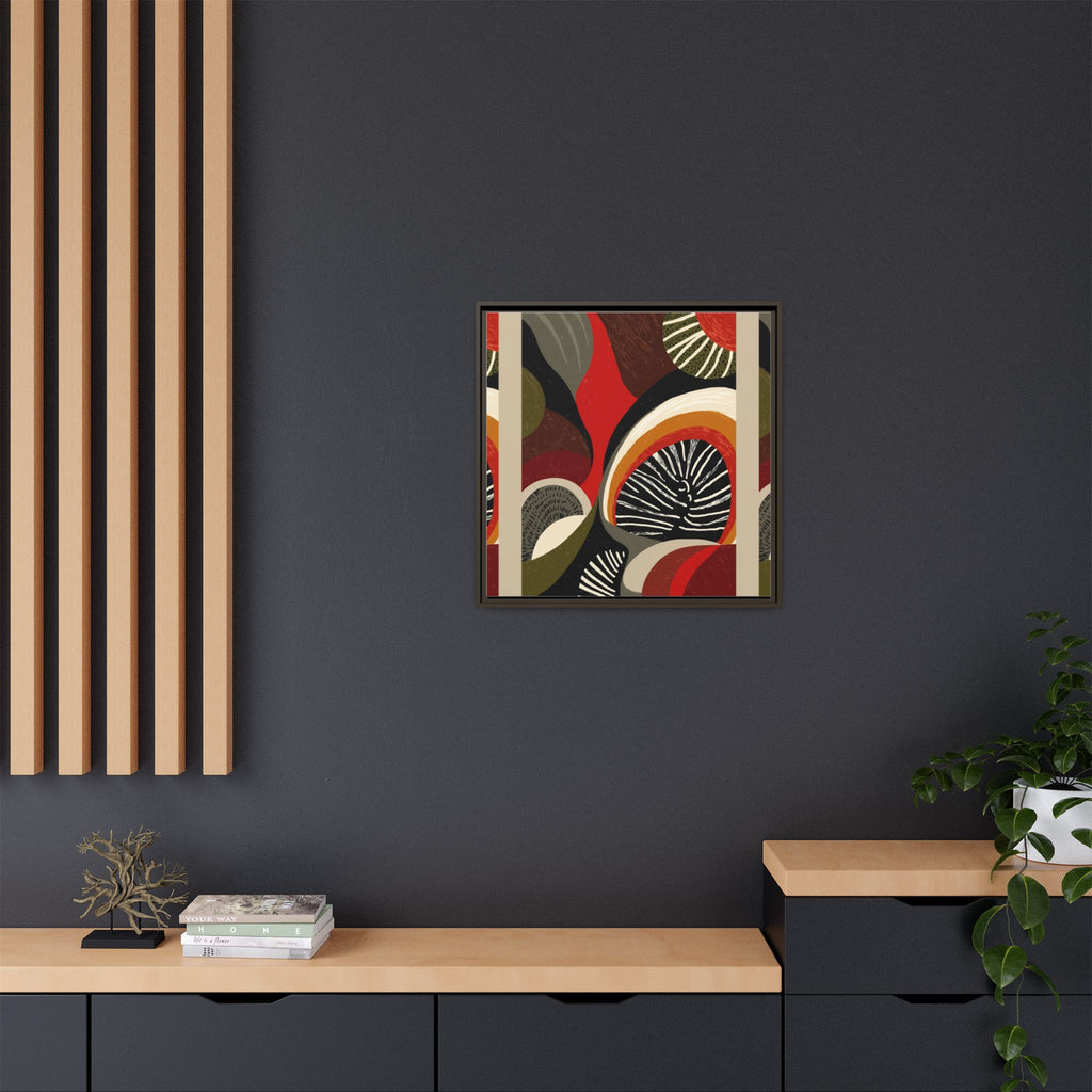 Geometric Rhythm: Abstract Composition, Mid-Century Modern Art, Radial Design Inspiration   |   Custom Orders Accepted