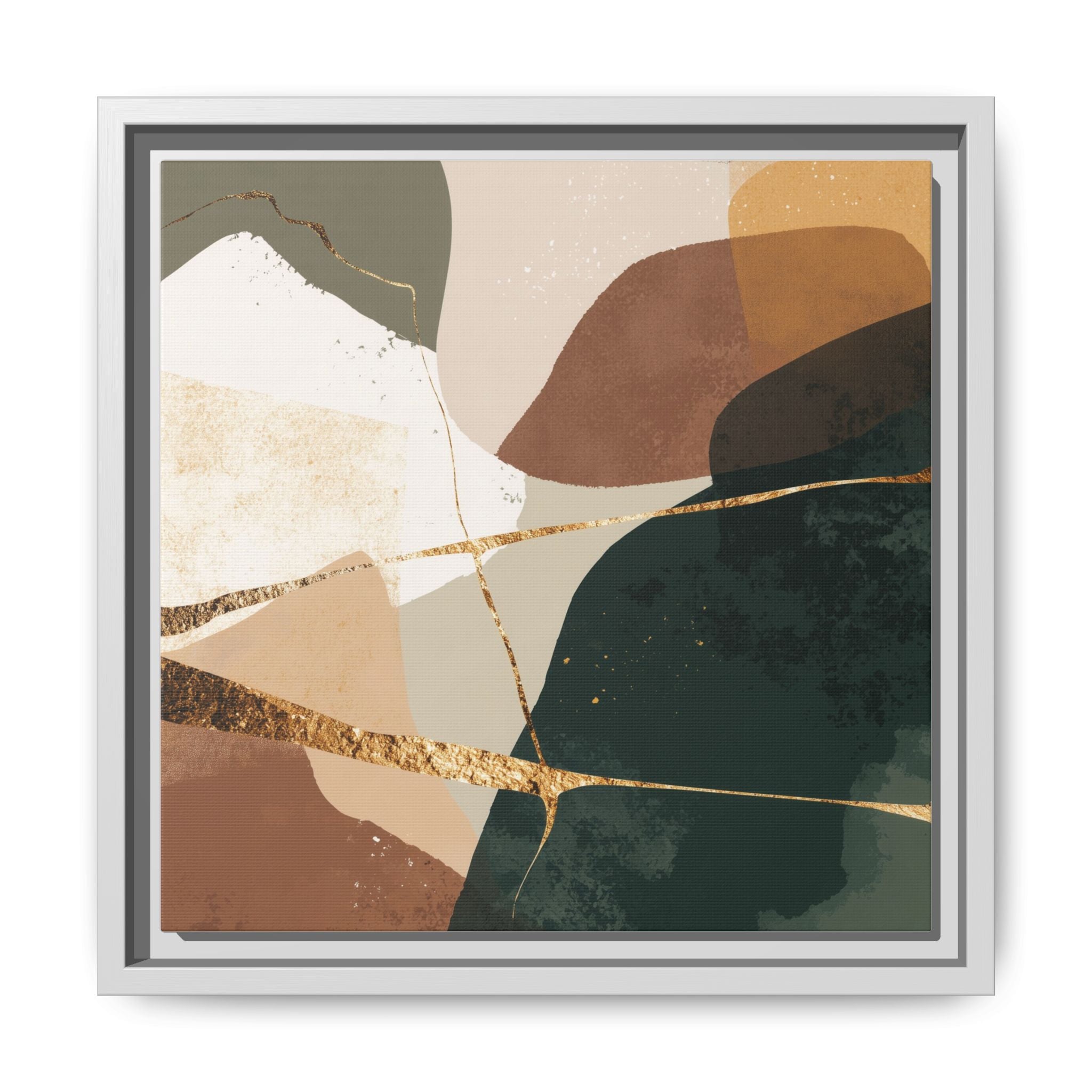 Geological Whispers: Organic Abstractions, Metallic Landscapes, Contemporary Minimalist Design   |   Custom Orders Accepted