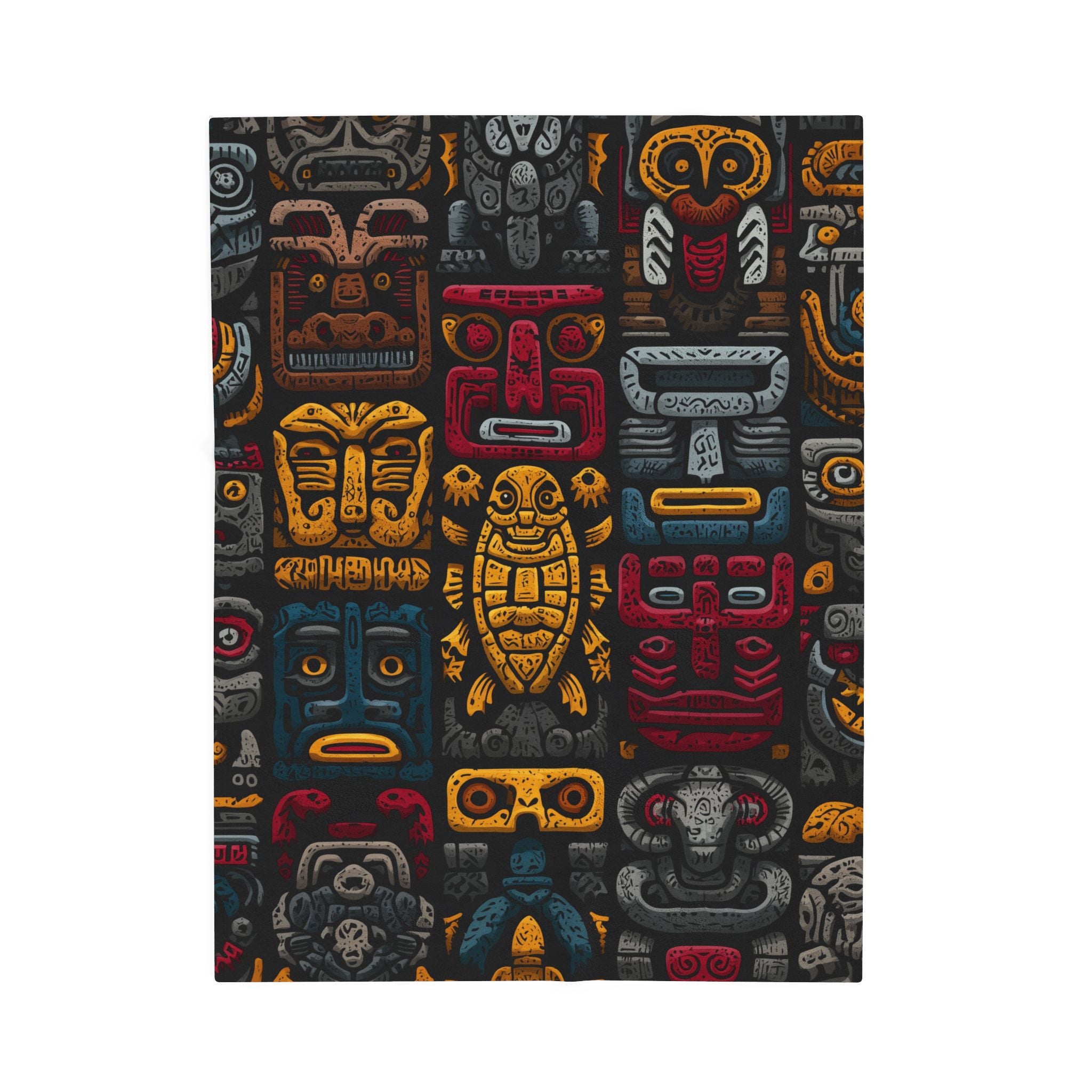 Geometric Pantheon: Mesoamerican Tribal Icons, Digital Pre-Columbian Design   |   Custom Orders Accepted