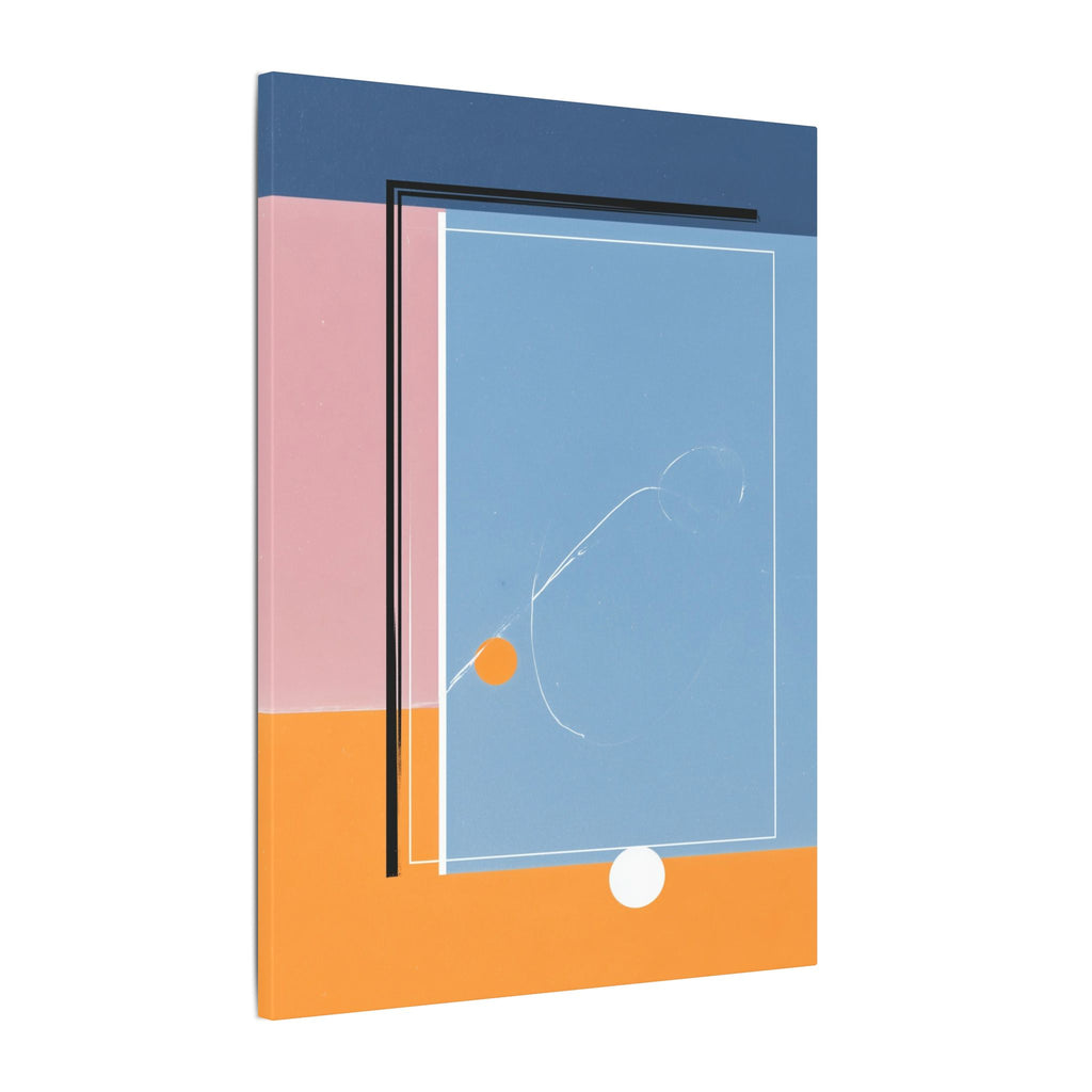 Geometric Harmony: Abstract Minimalist Composition, Modernist Color Fields, Constructivist Design Principles   |   Custom Orders Accepted