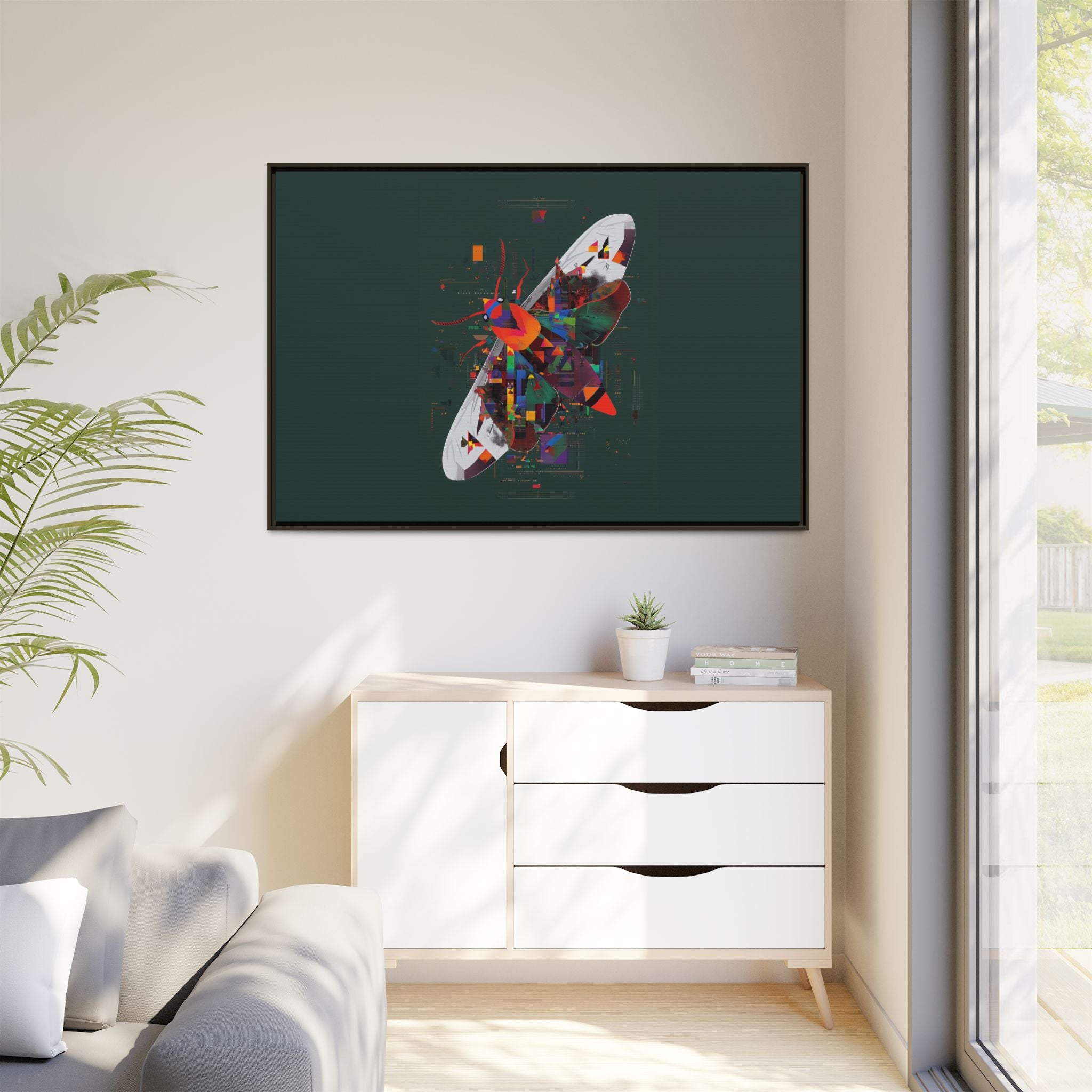 Geometric Metamorphosis: Digital Butterfly Design, Tech-Organic Art Visualization   |    Custom Orders Available