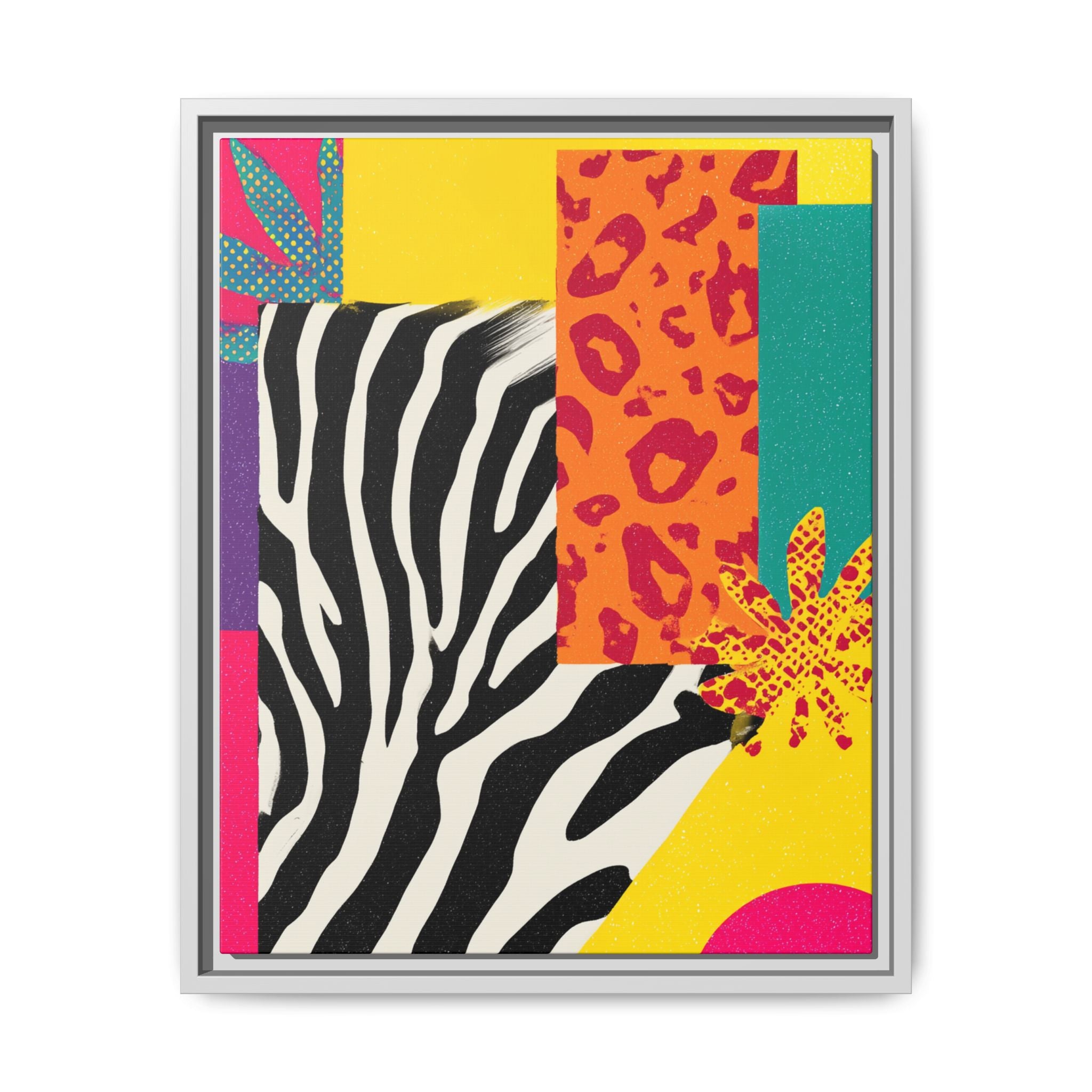 Vibrant Framed Art Print, Colorful Wall Decor, Modern Home Art, Statement Piece for Living Room, Unique Gift, Boho Decor