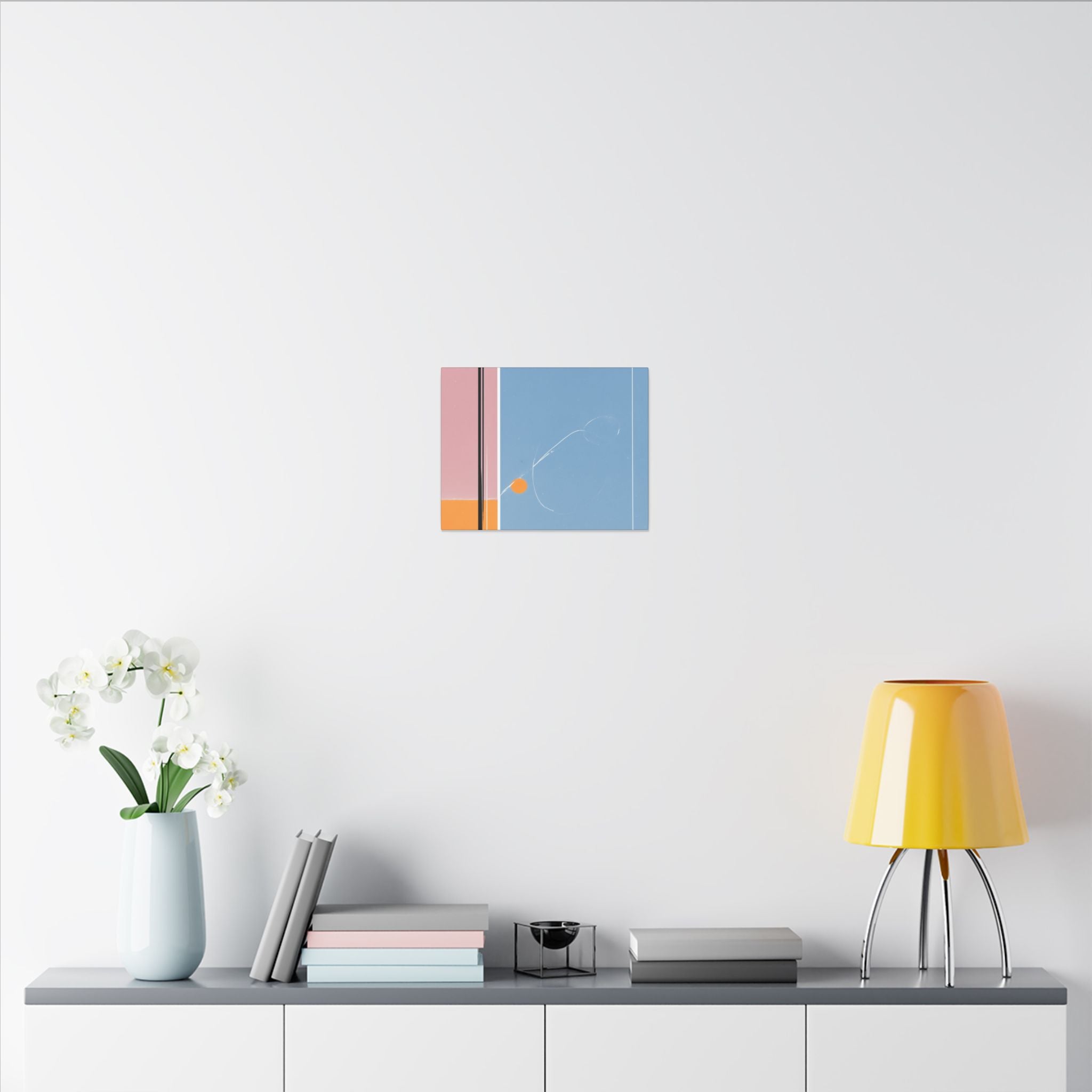 Geometric Harmony: Abstract Minimalist Composition, Modernist Color Fields, Constructivist Design Principles   |   Custom Orders Accepted